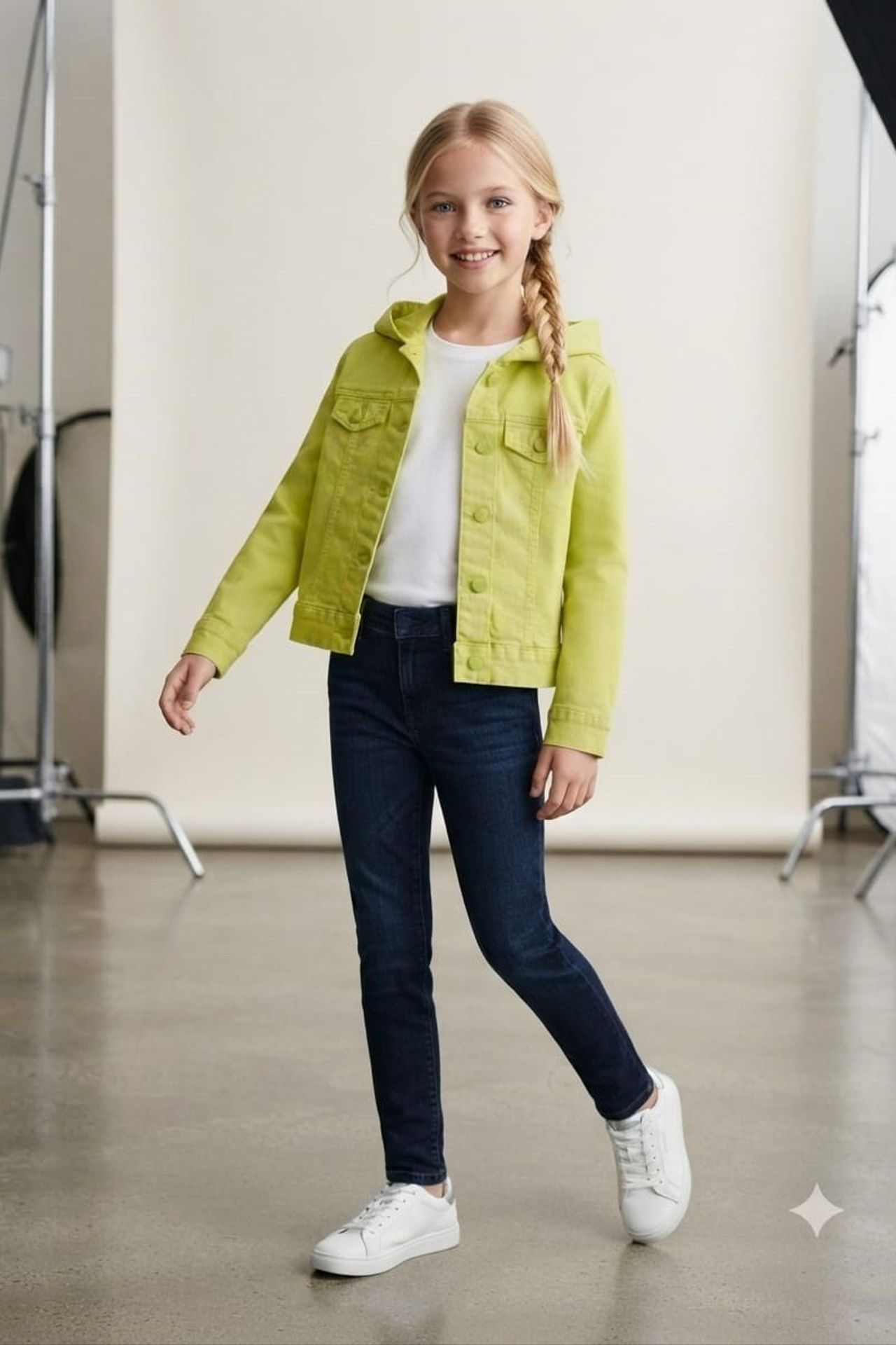 HİLAL AKINCI KİDS Youth Cotton Blend Jacket 3