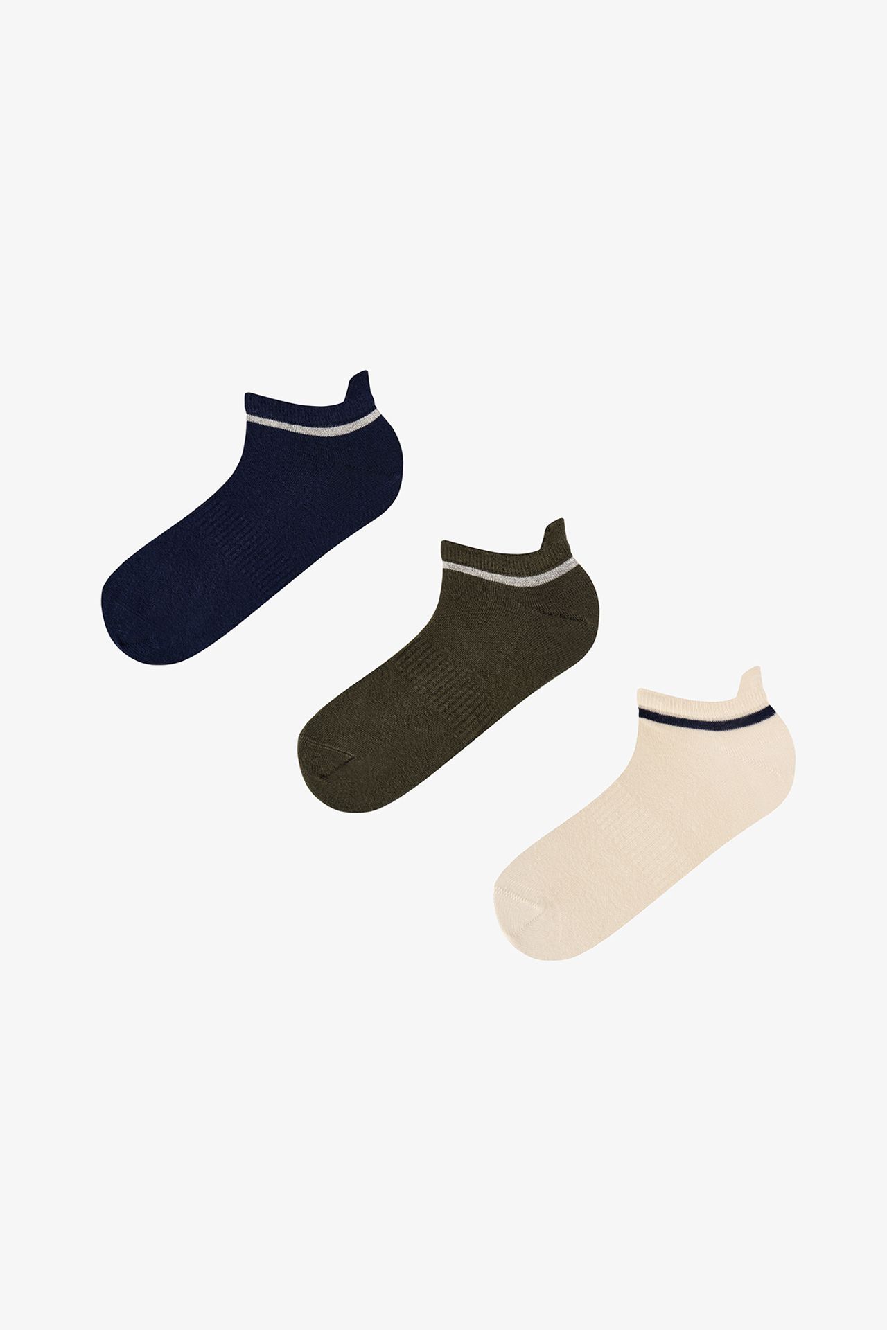 PENTI Men's Light Balance Cotton Pair Ankle Socks 1
