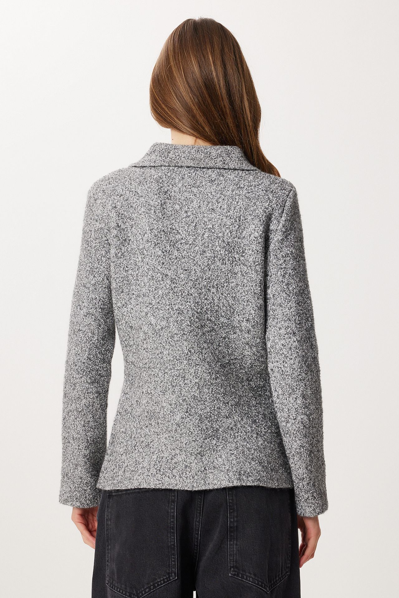ISTANBUL Textured Button Detailed Cardigan 6
