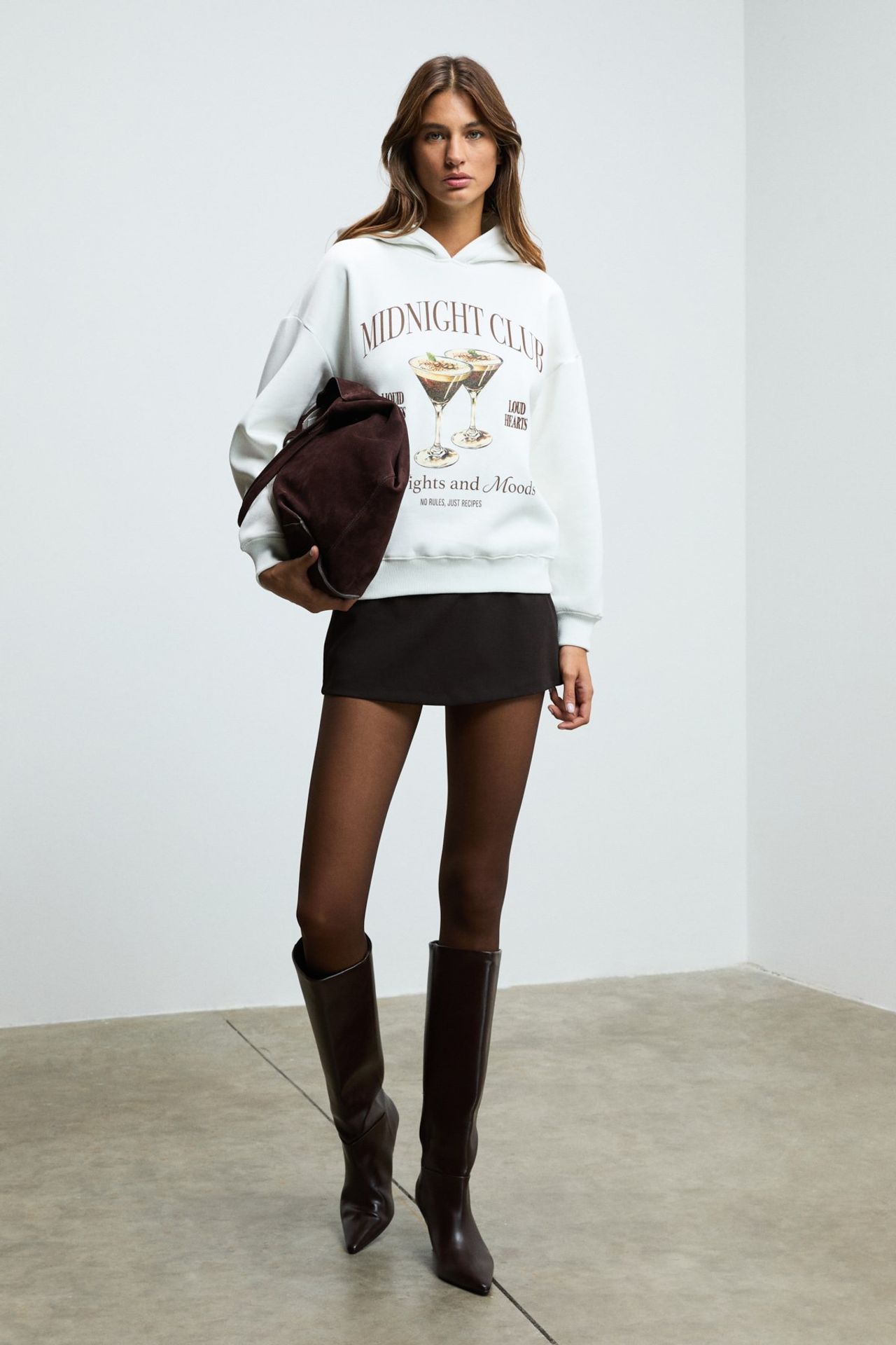 ETHIQUET Printed Hooded Regular Hoodie 5