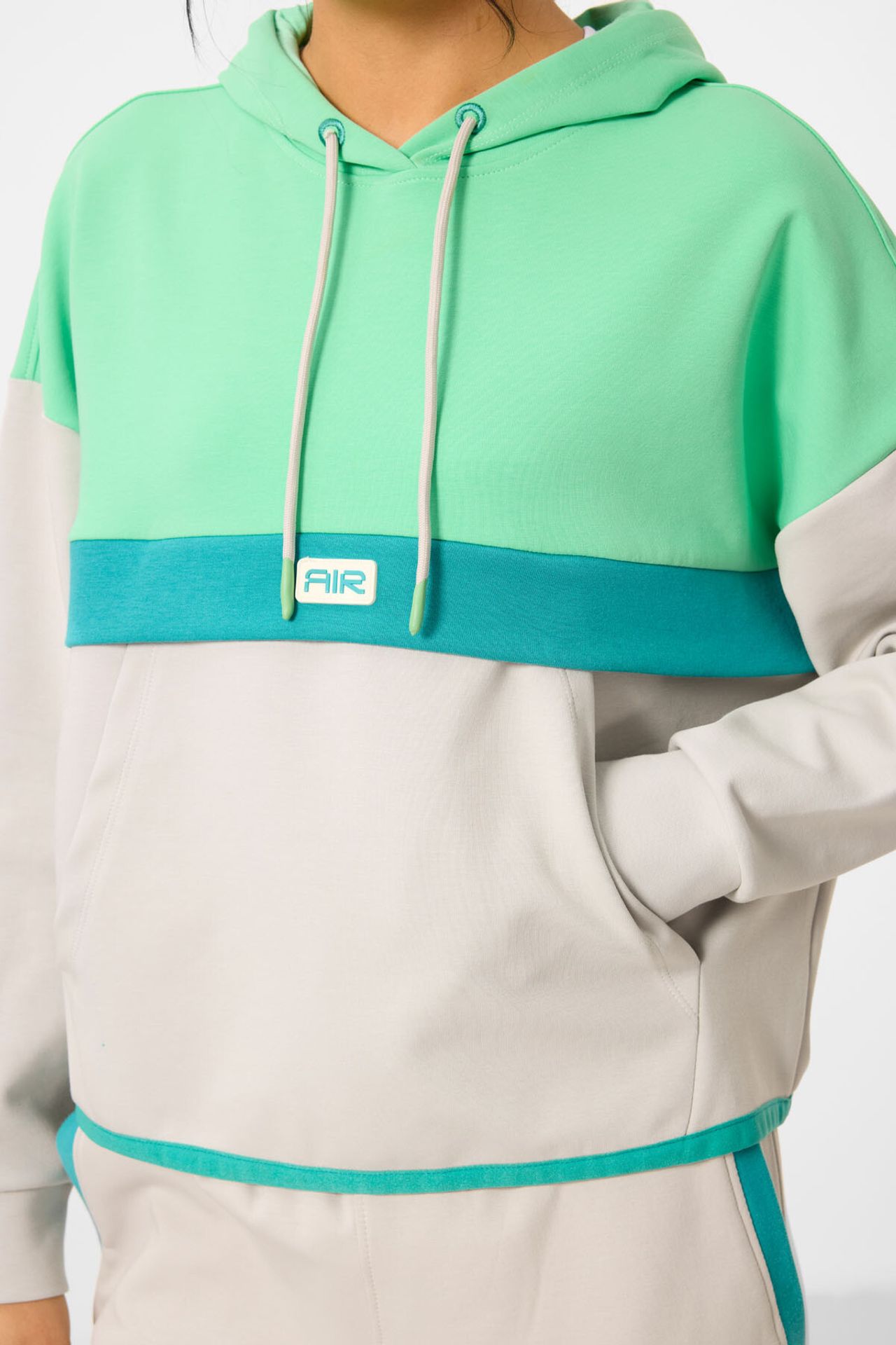 TOMMY Color-Blocked Hooded Sweatshirt And Pants Set 3