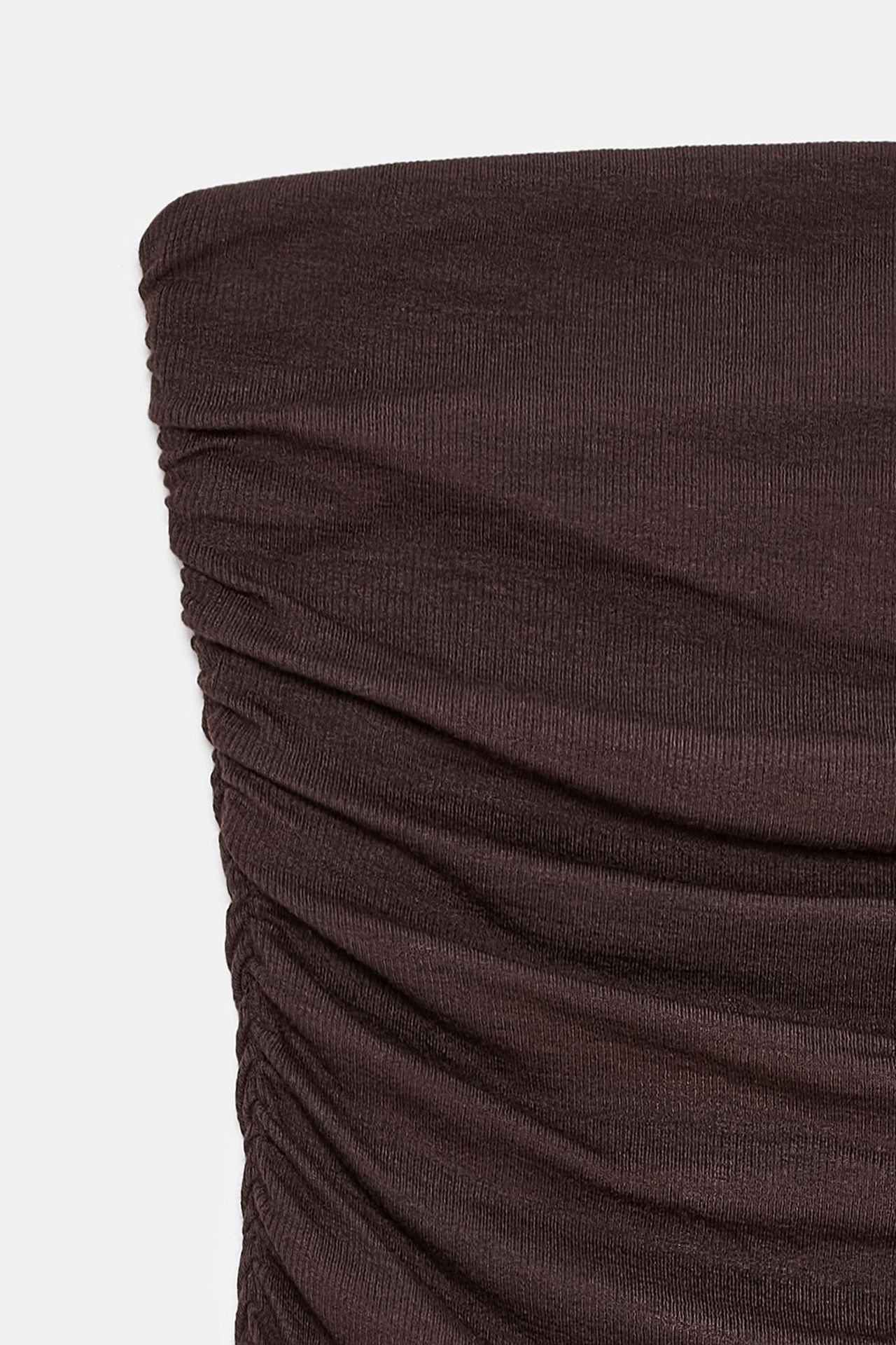 DILVIN Askısız Yırtmaçlı Uzun Bodycon Elbise 7
