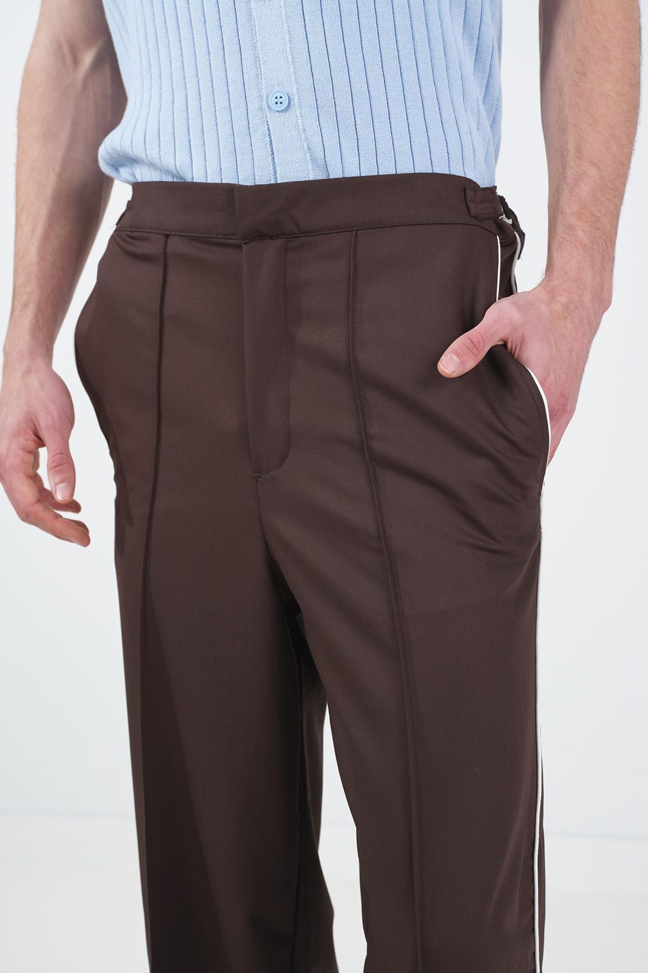 GIESTO Tailored Straight-Leg Suit Pants