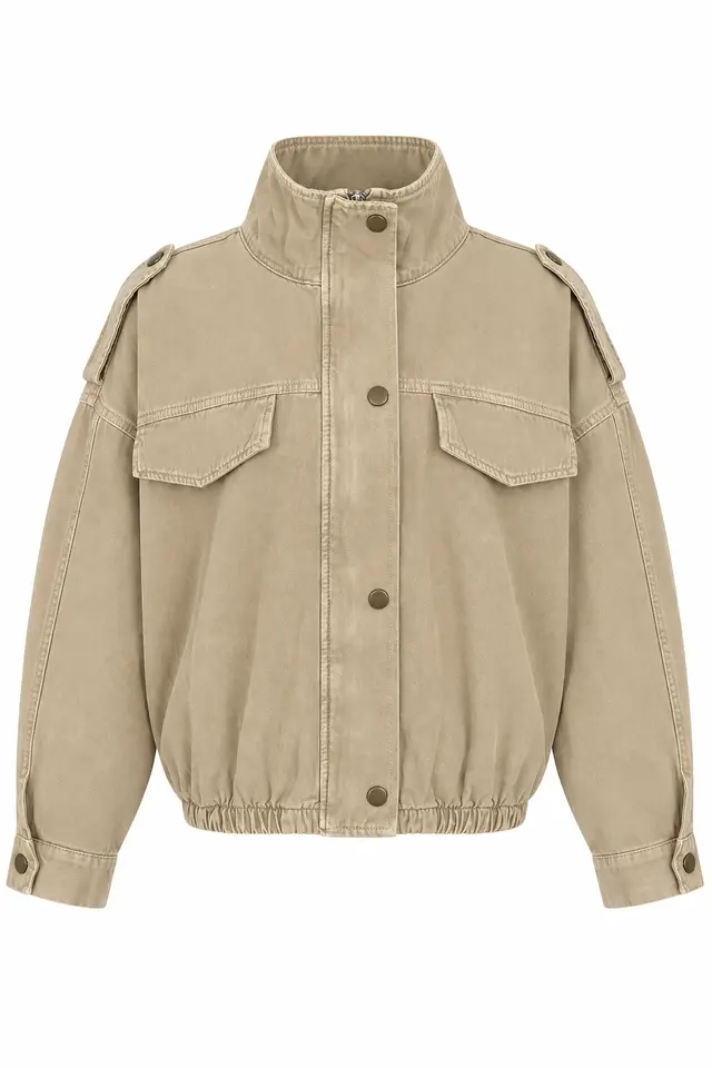 MIXRAY Women's Cotton Blazer