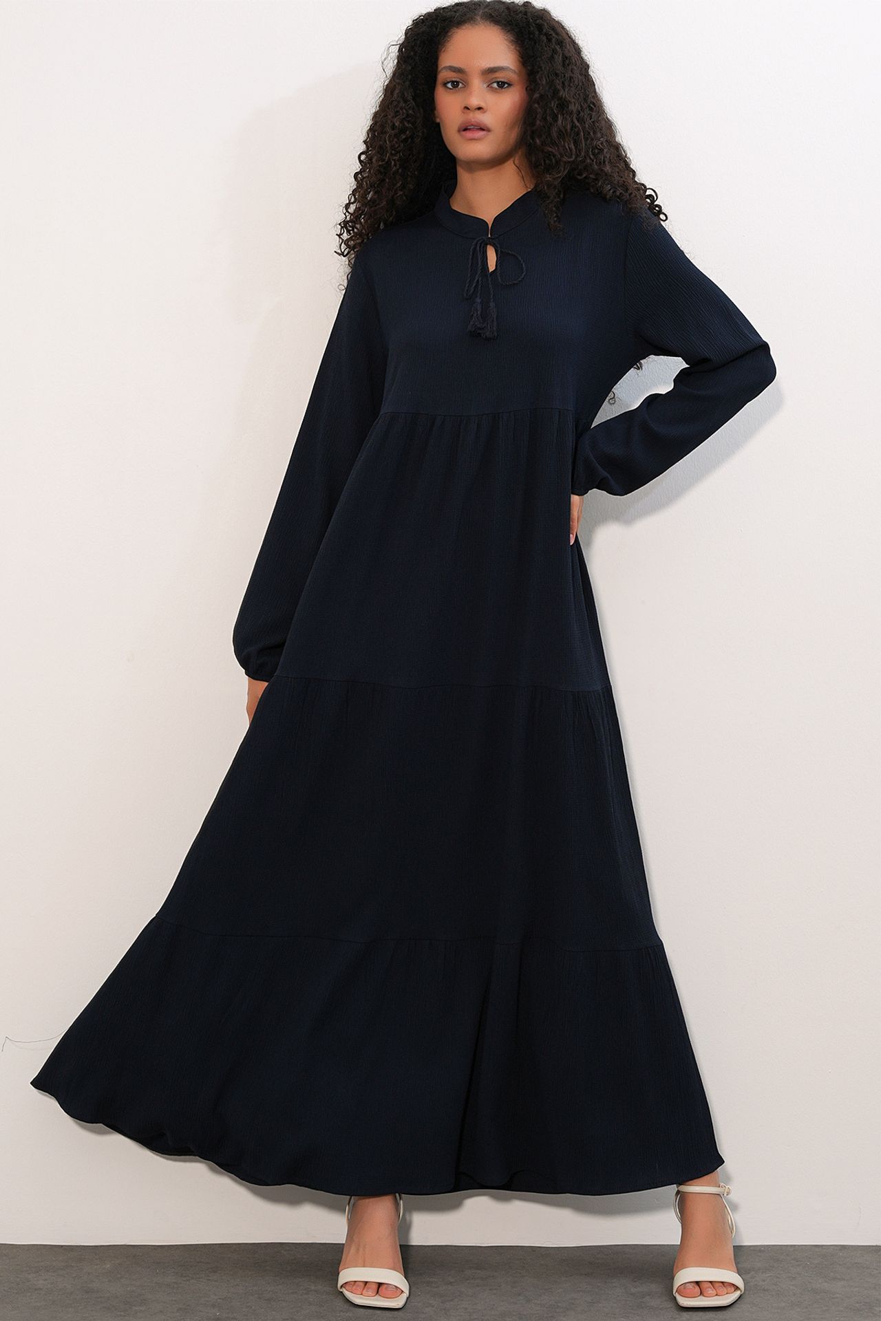 BDART Maxi Dress with Bow Detail 1