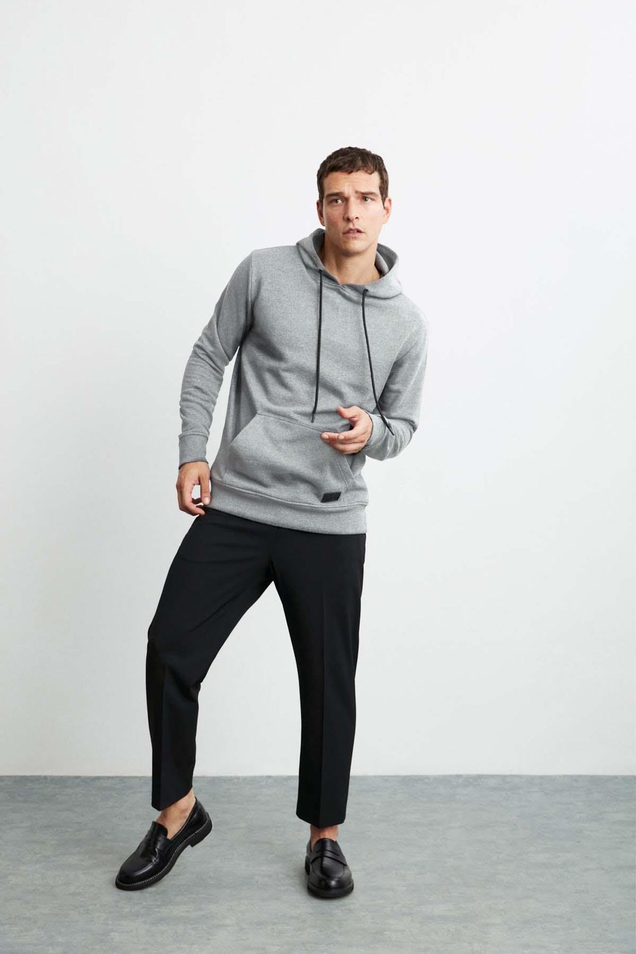 GRIMELANGE Kapüşonlu Cepli Normal Sweatshirt 4