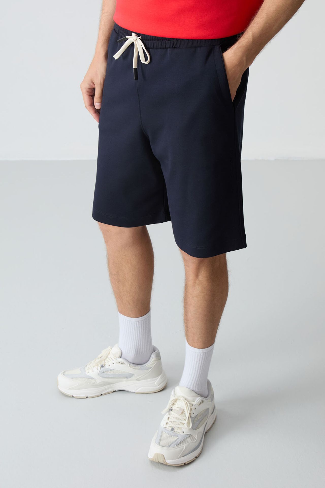 TOMMY Men's Oversized Cotton-Blend T-Shirt And Shorts Set 3