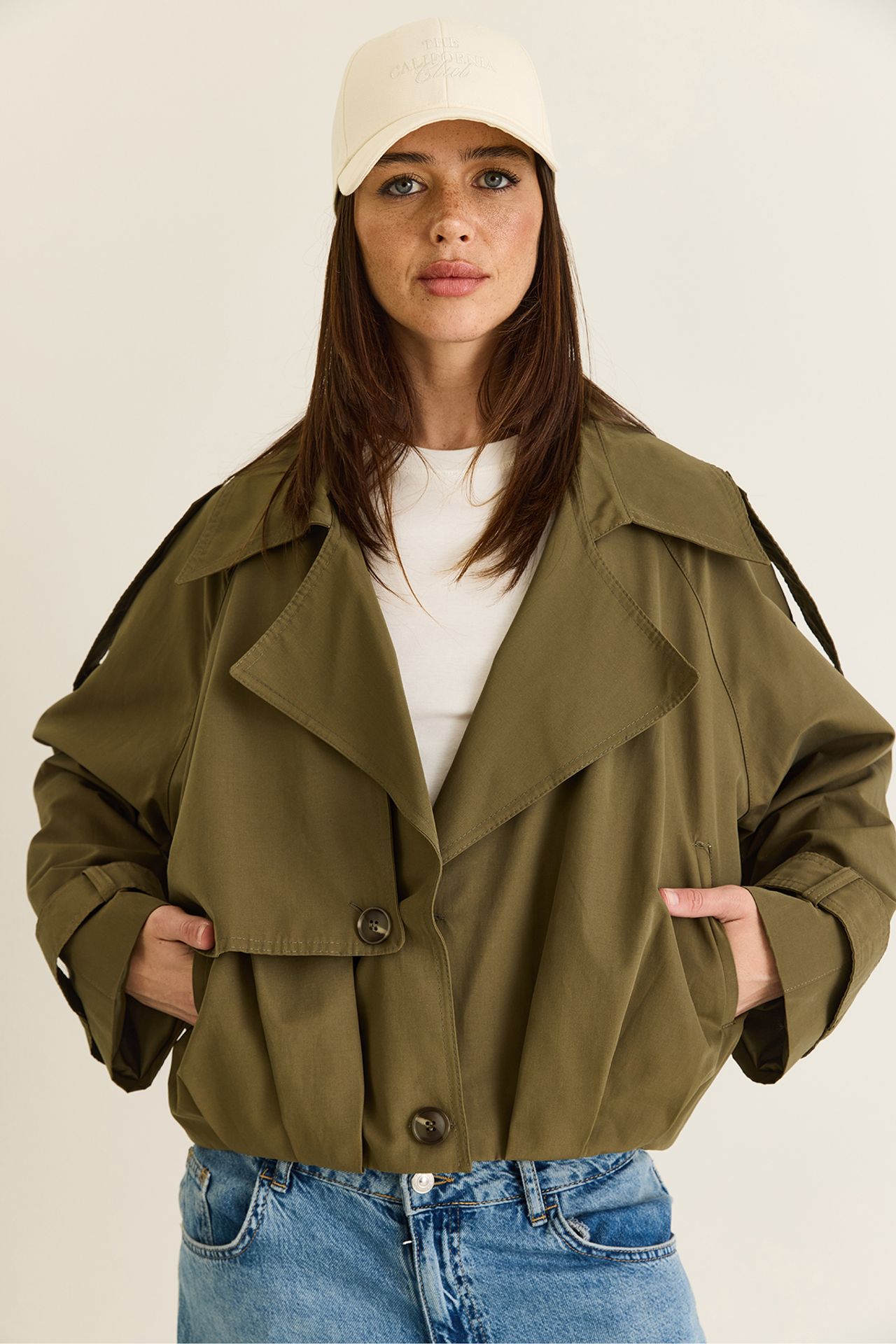 LUCCI Women's Trench Coat 1