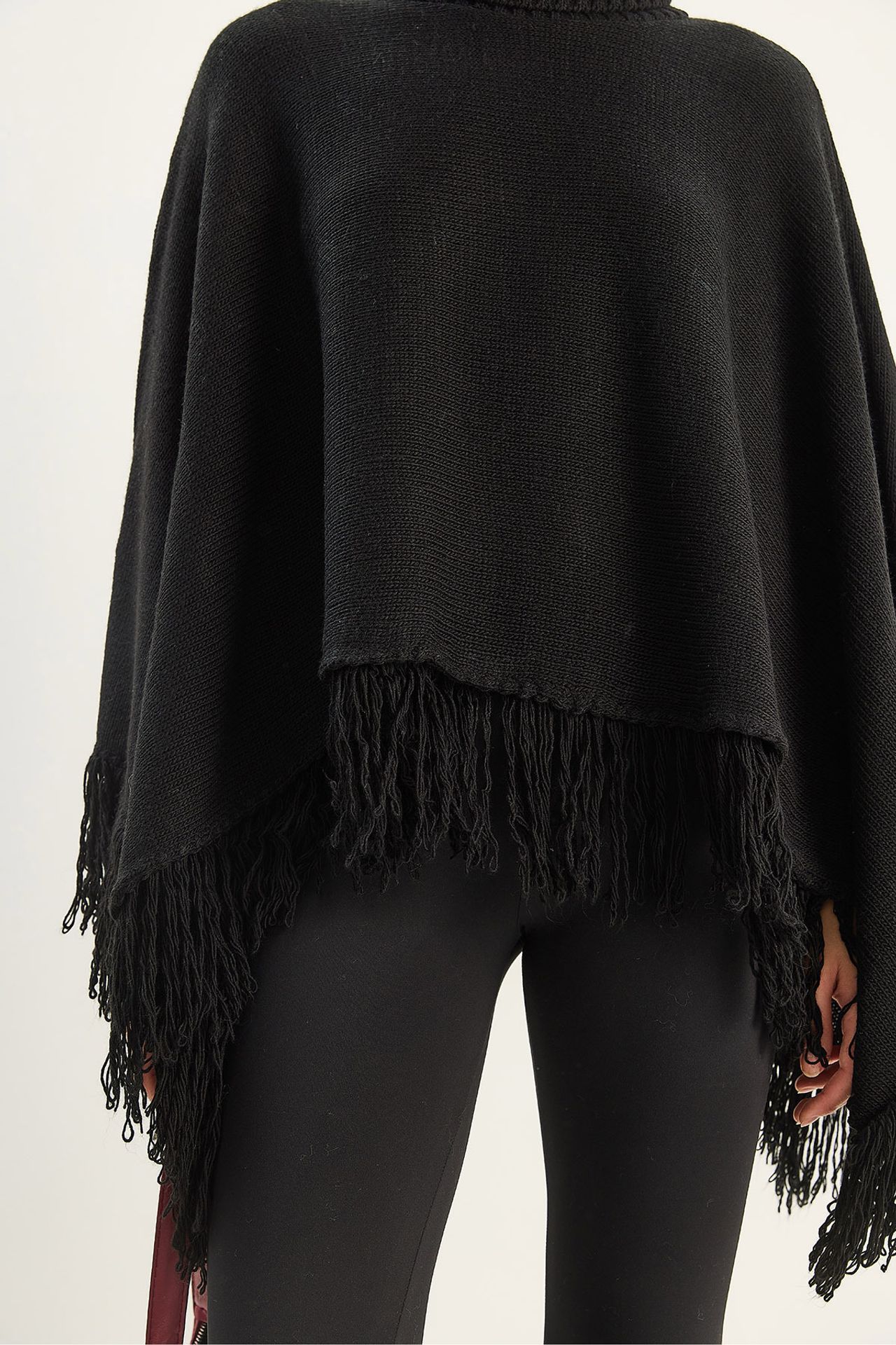 LUCCI Turtleneck Poncho 6