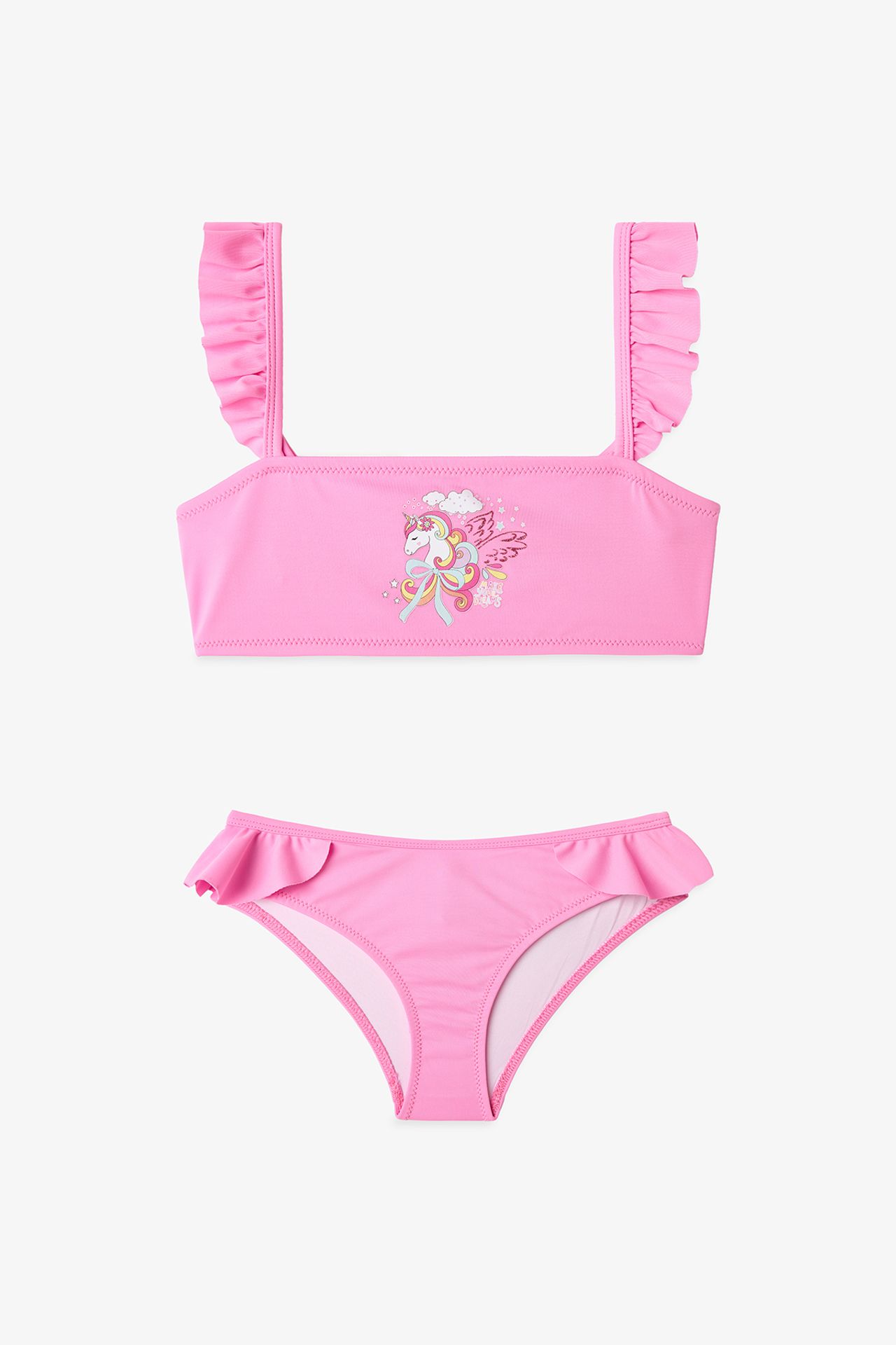 PENTI Girls' Dream Unicorn Bandeau Bikini Set 1