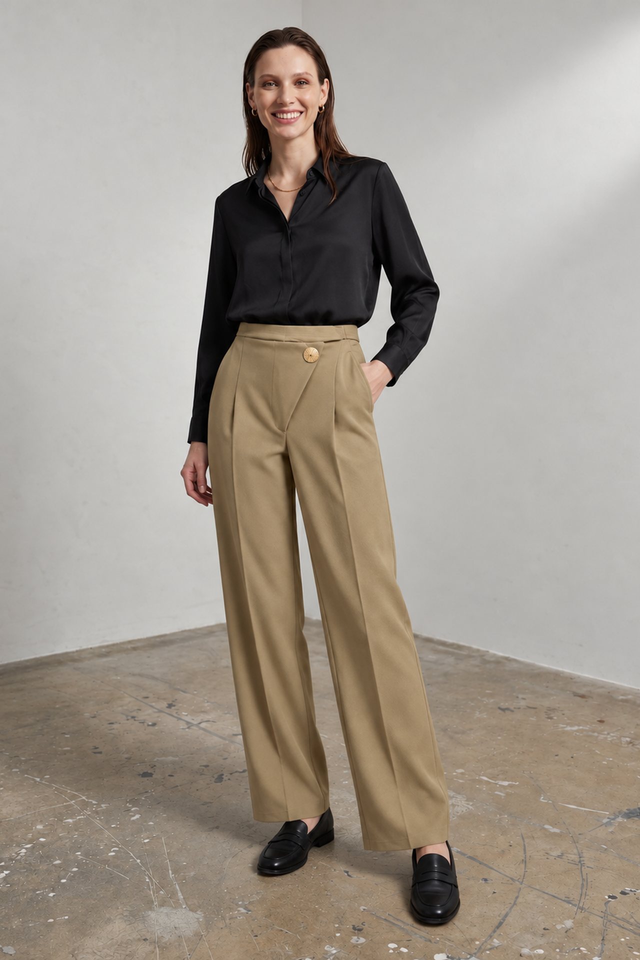 MY FASHION Düz Paça Pantolon 1