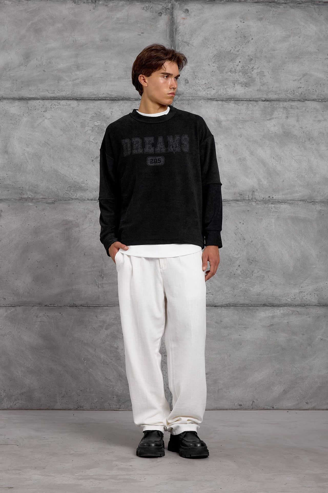 NOMARC Regular Kalıp Bisiklet Yaka Sweatshirt 2