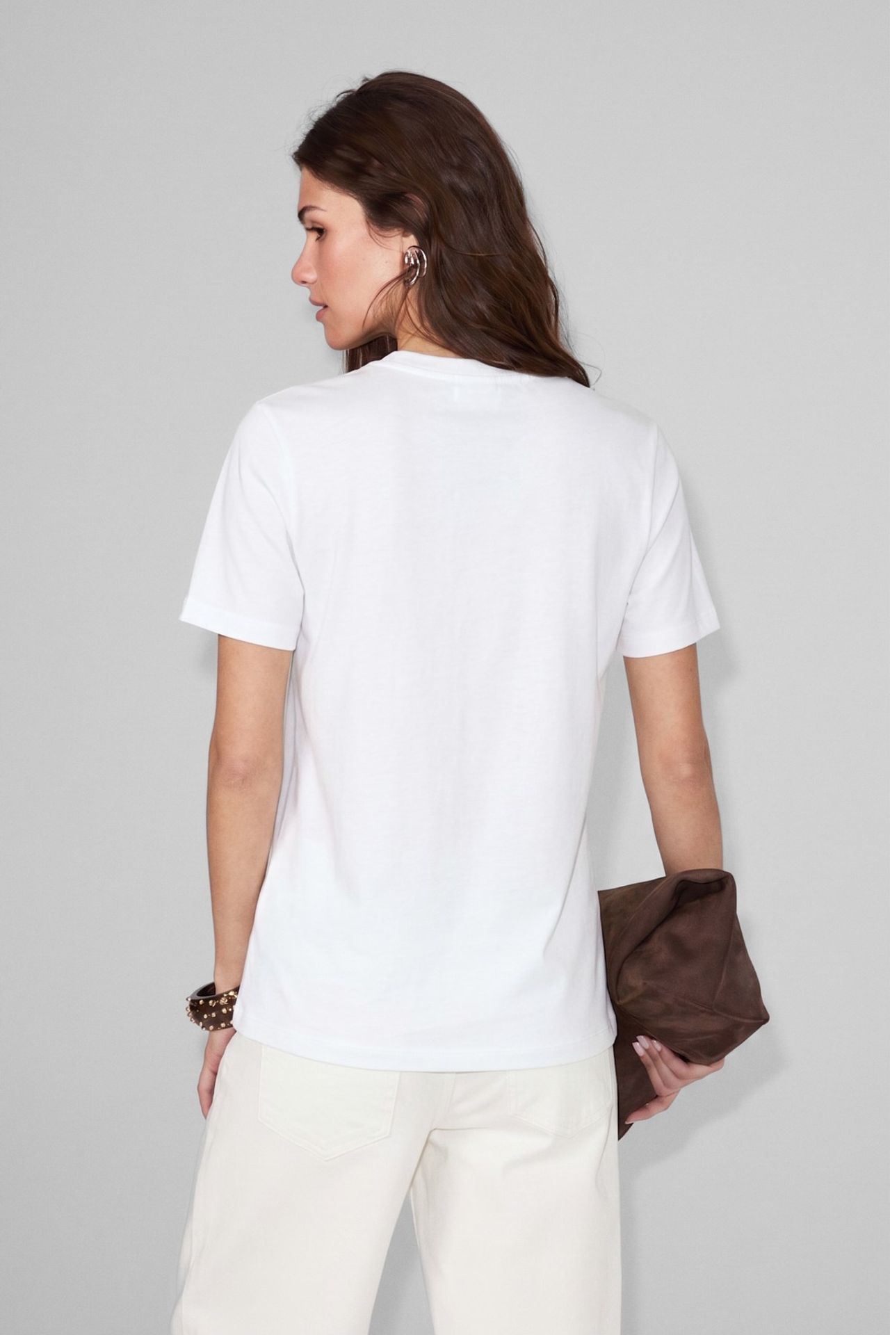 ETHIQUET Straight Crew Neck Short Sleeve T-Shirt 3