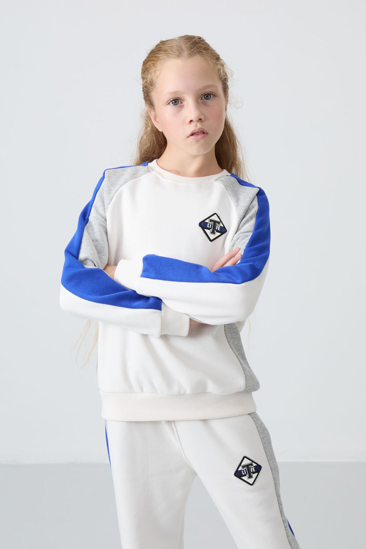 TOMMY Color Blocked Wide Leg Tracksuit Set 4