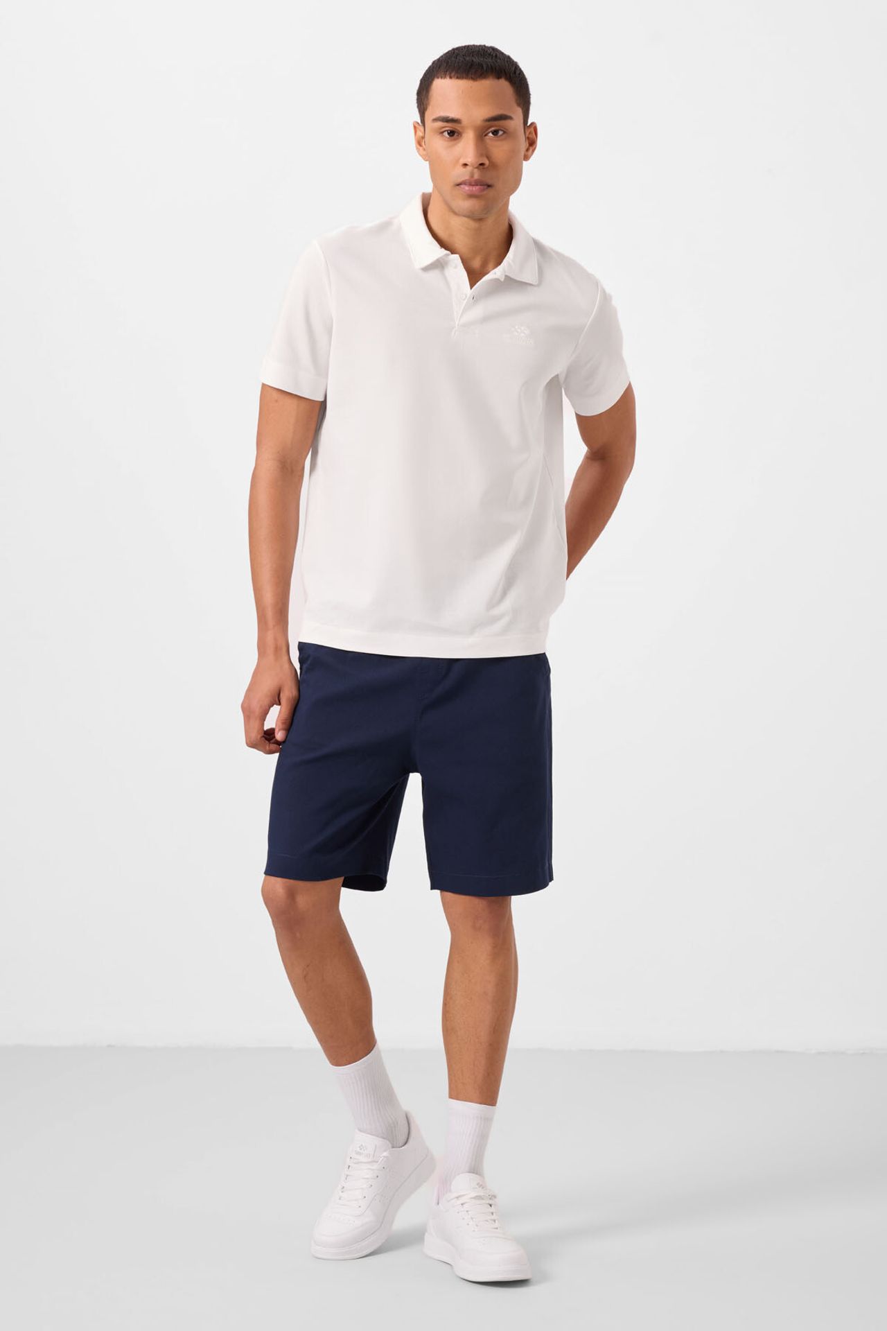 TOMMY Men's Regular Fit Chino Shorts 5