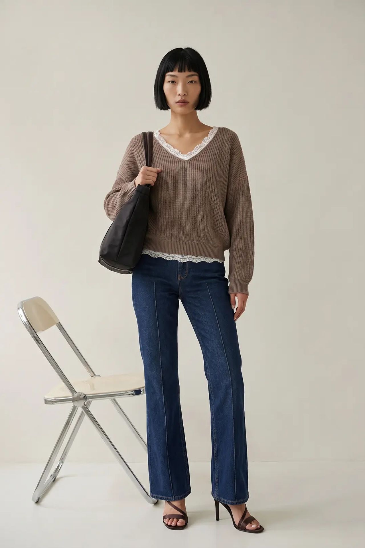 MY FASHION Regular Kalıp Örgü Kazak 2