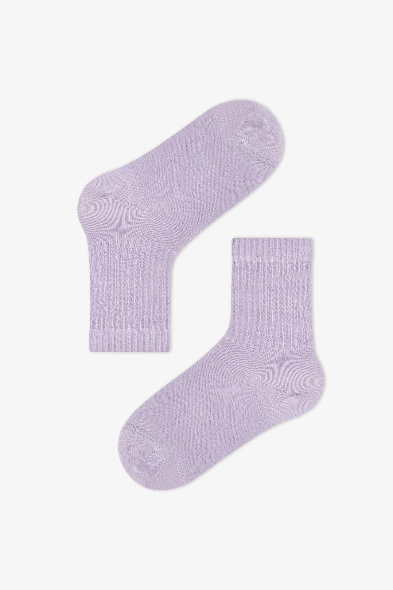 PENTI Girls' Softies 2-Pack Crew Socks 3