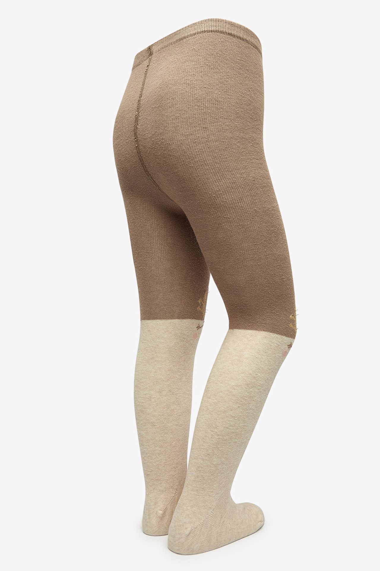 PENTI Girls' Pretty Sweet Deer Tights 4
