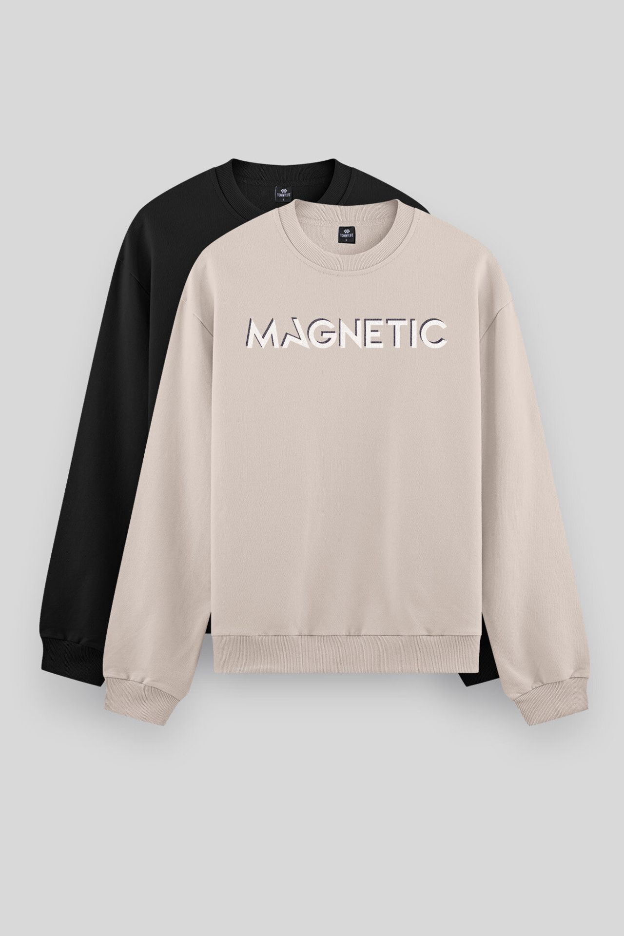 TOMMY Printed Crew Neck Sweatshirt 1