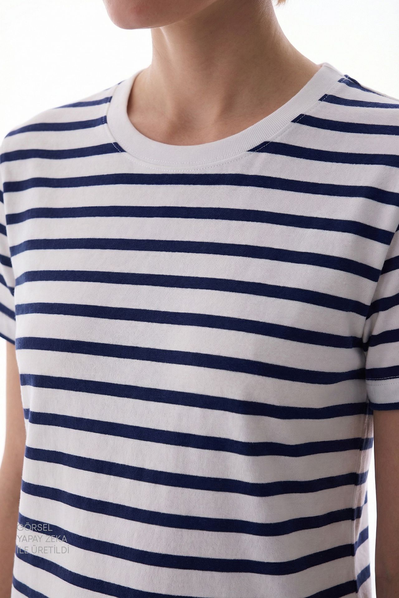 PENTI Stripe Premium Striped Short Sleeve T-Shirt 3