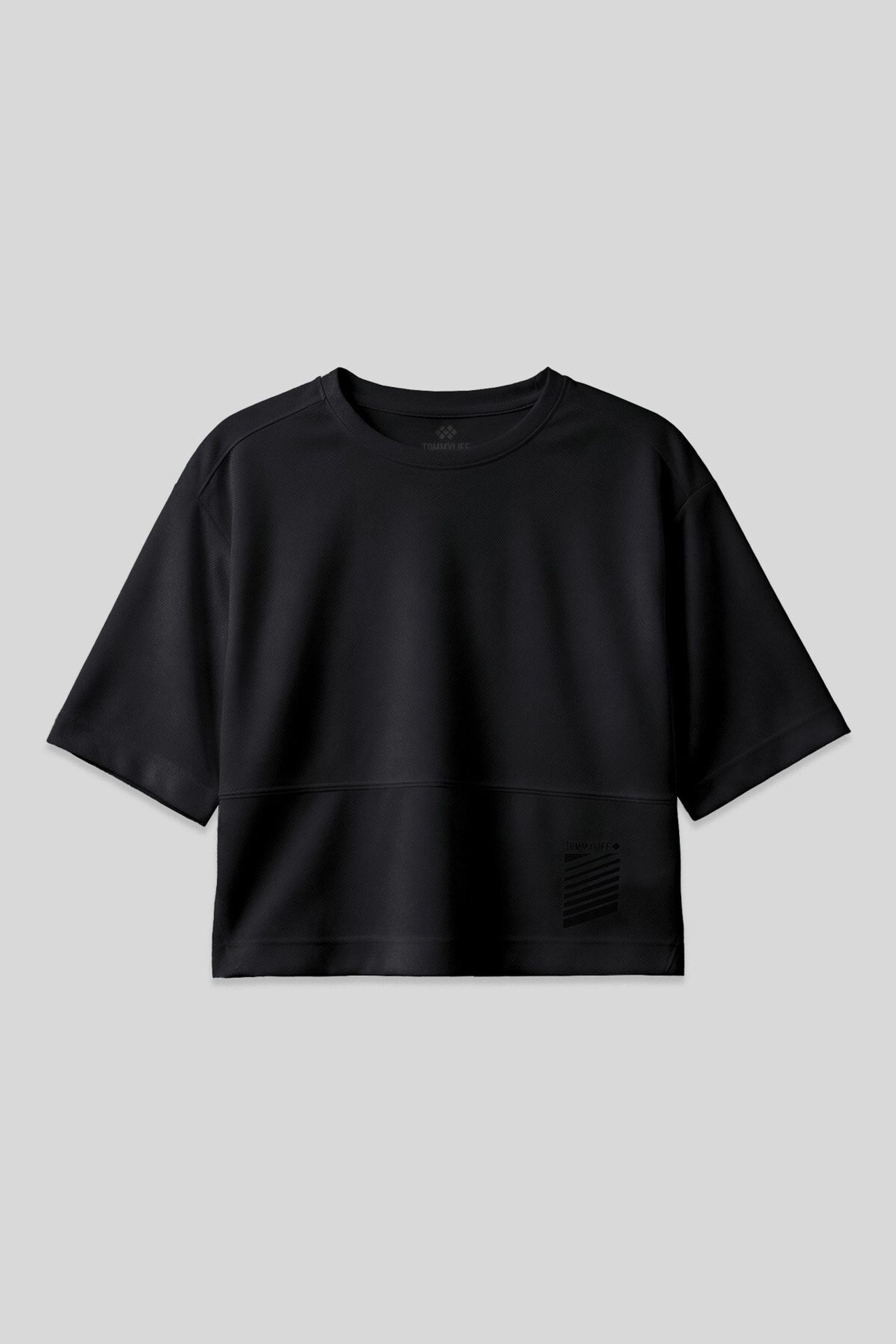TOMMY Oversized Crew Neck T-Shirt With Pocket 1