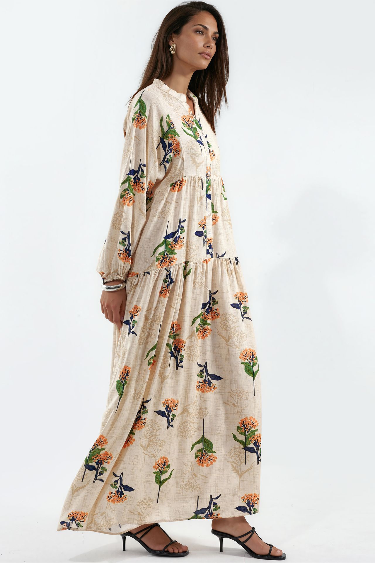 BDART Patterned V-Neck Maxi Dress 2