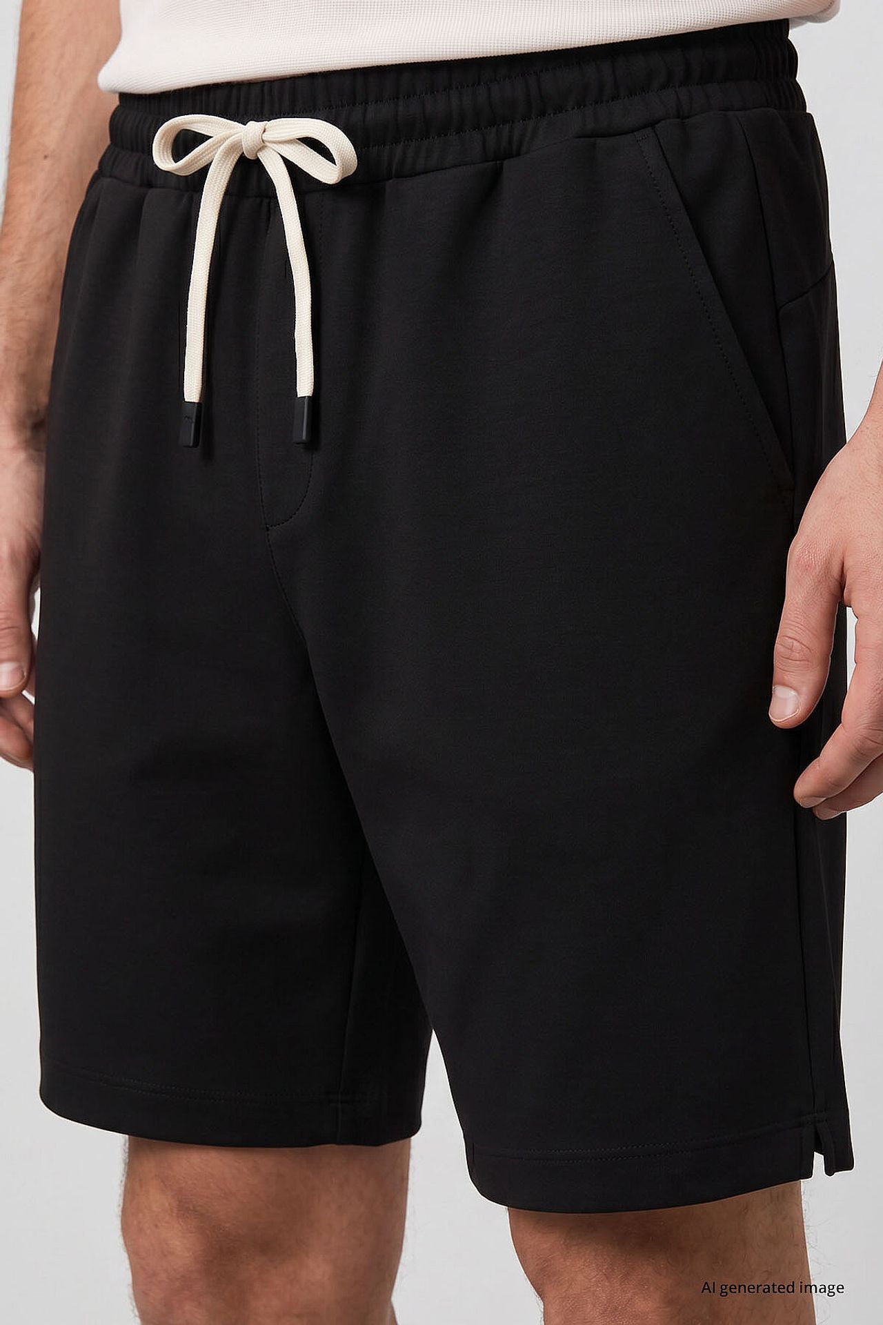 TOMMY Men's Polyester-Elastane Shorts 3