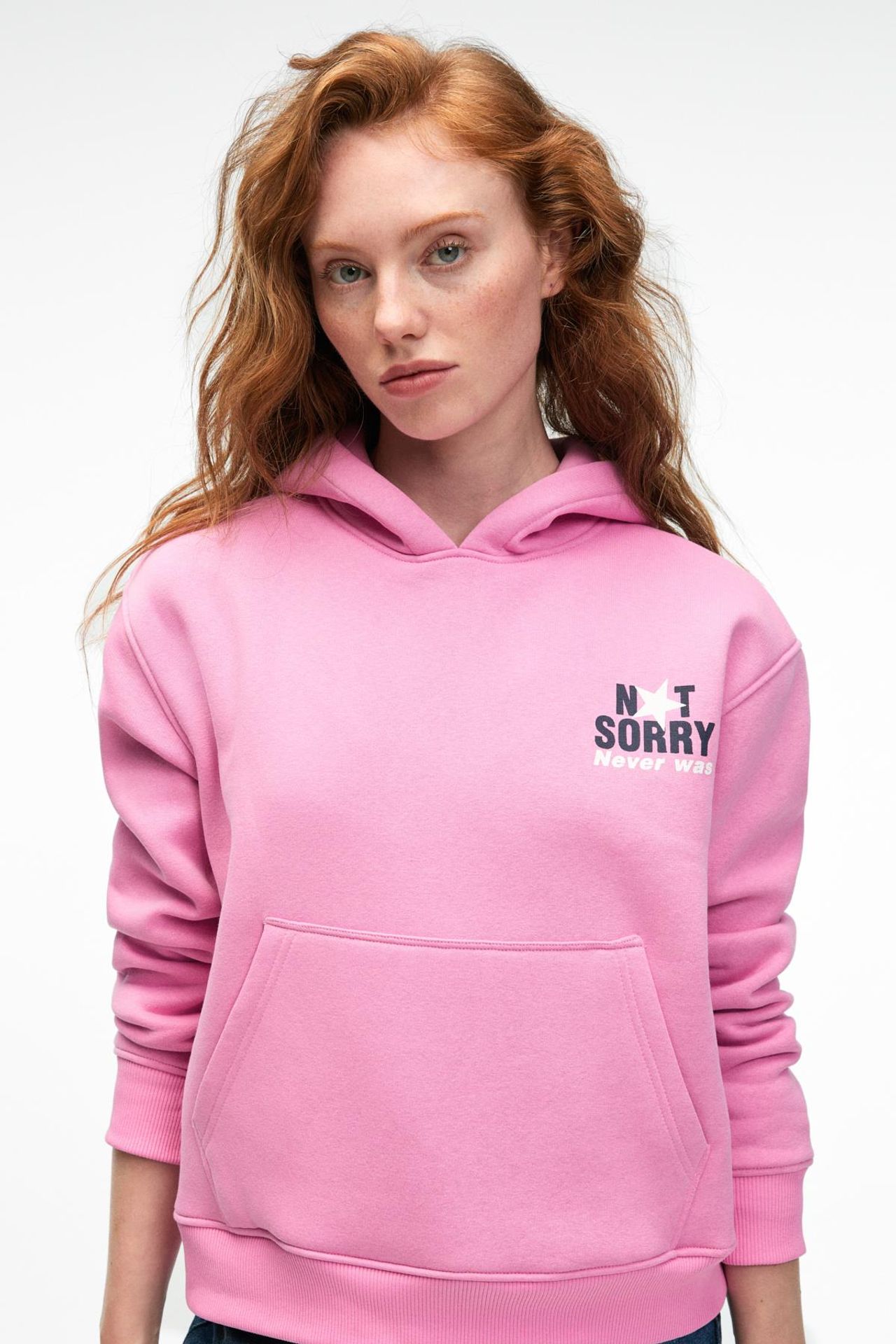 GRIMELANGE Oversized Hooded Printed Sweatshirt 6