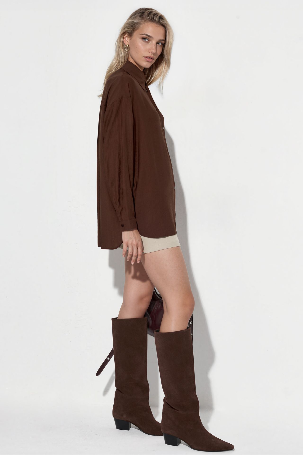 BDART Oversized Long-Sleeve Button-Up Shirt 2
