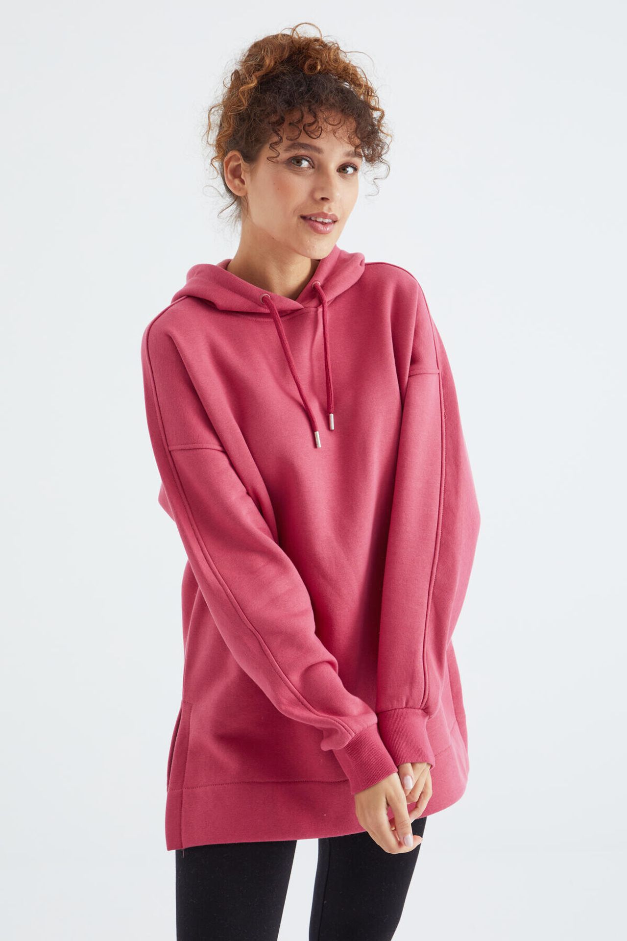 TOMMY Oversized Hooded Sweatshirt With Pocket 3