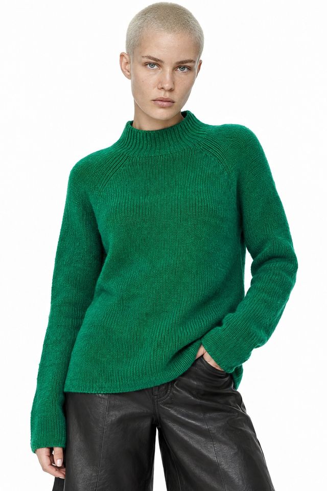 Mixray Knit Half Turtleneck Sweater