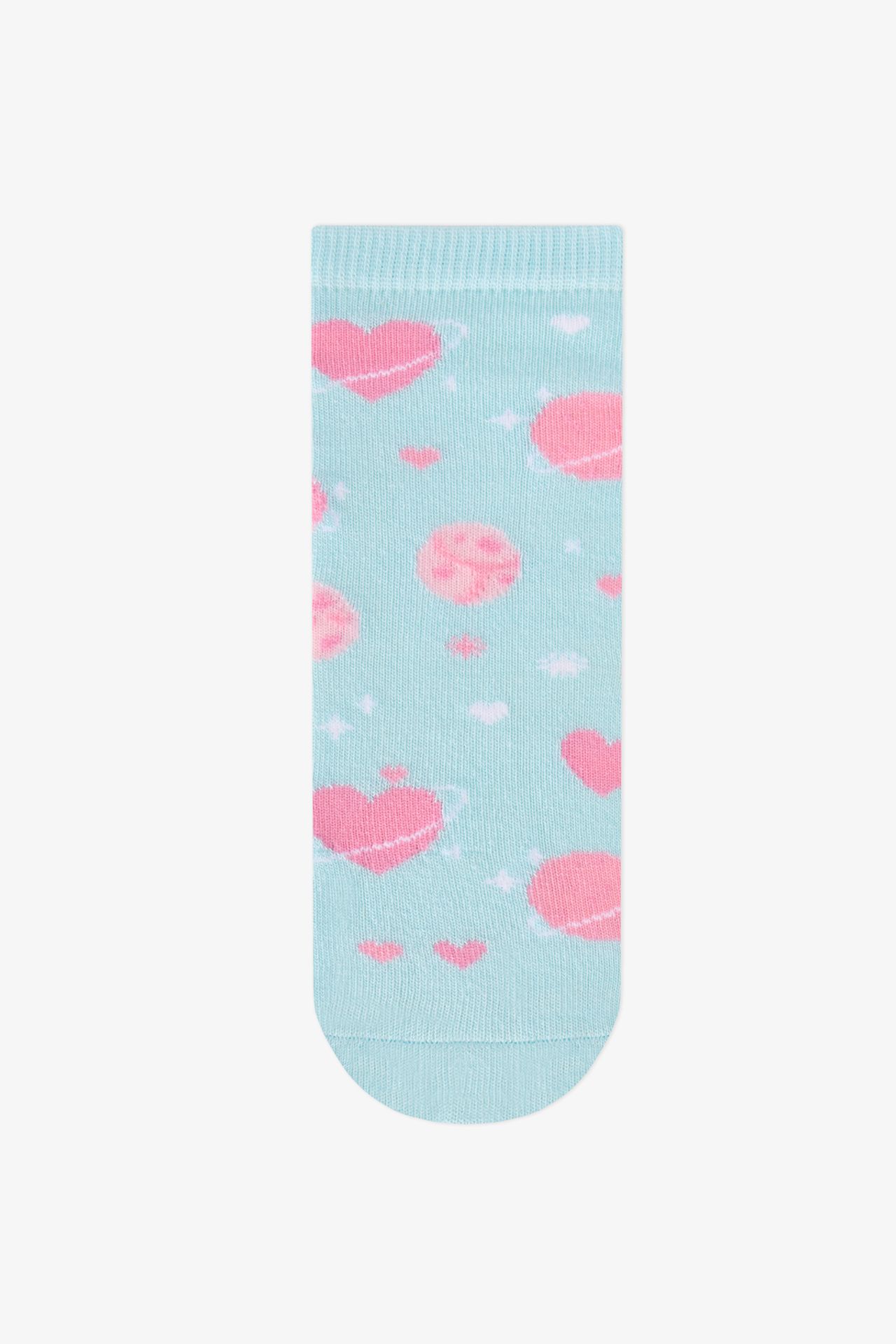 PENTI Girls' Caticorn Galaxy Unicorn Patterned 2-Pack Crew Socks 3