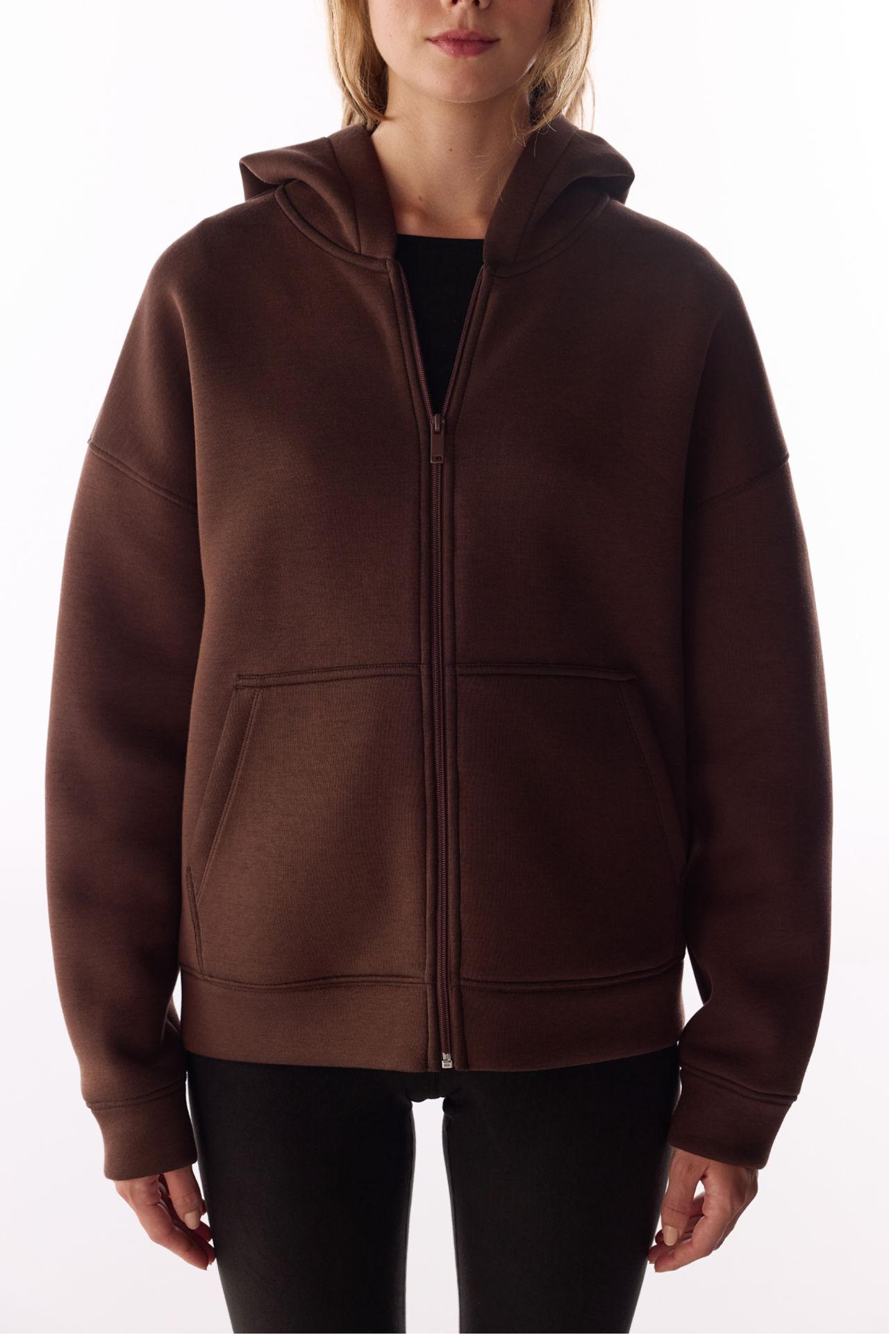 PENTI Zippered Hooded Scuba Jacket 5