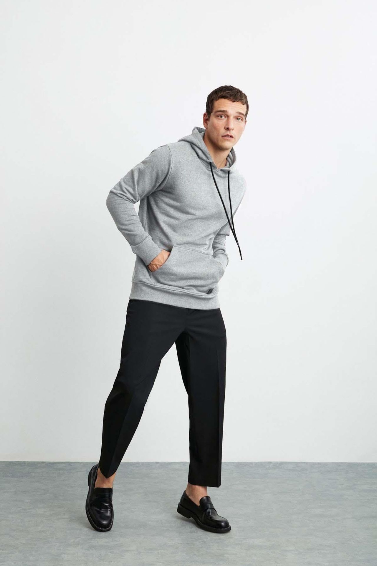 GRIMELANGE Kapüşonlu Cepli Normal Sweatshirt 2