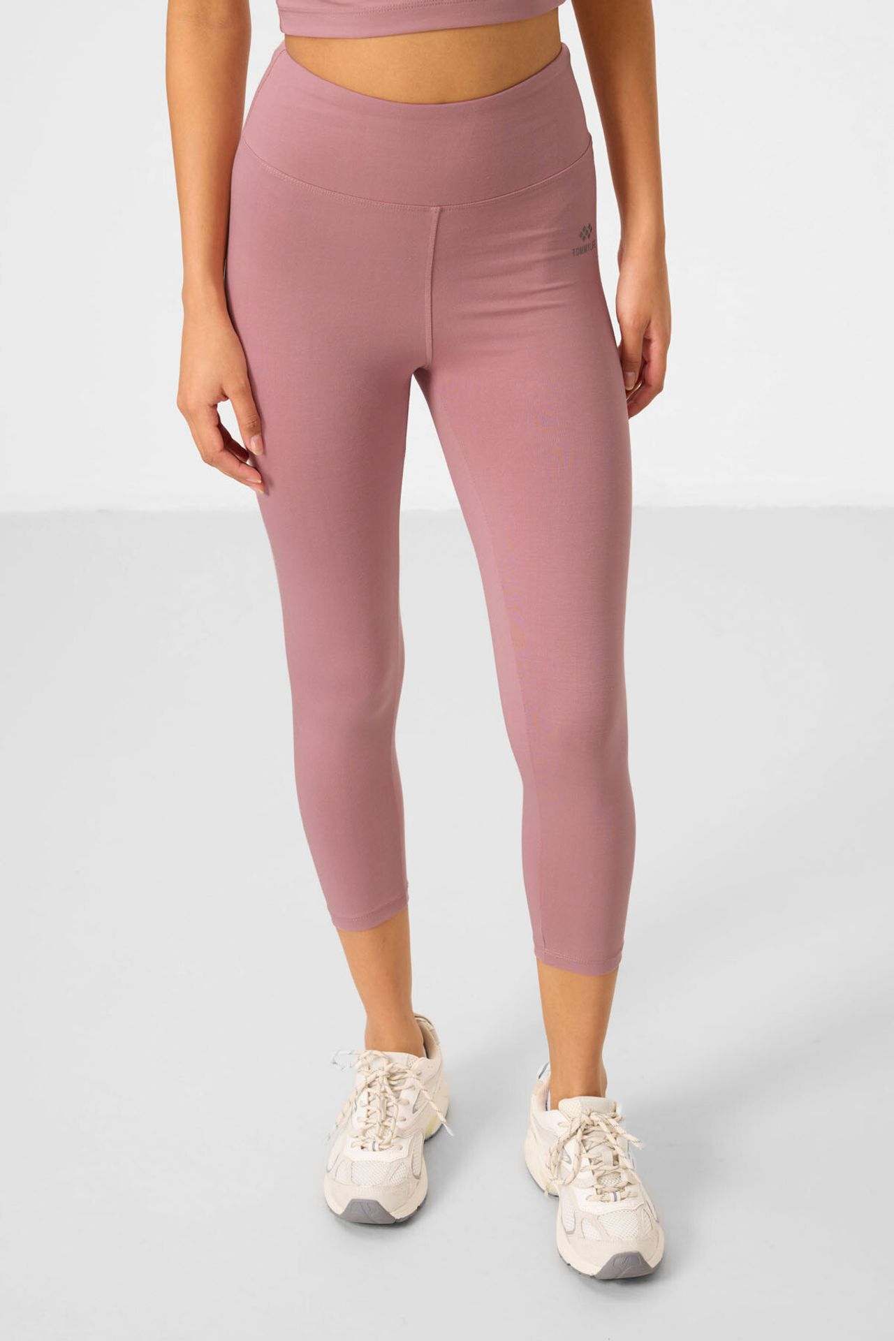 TOMMY Cotton Elastane Capri T-Shirt and Leggings Set 5