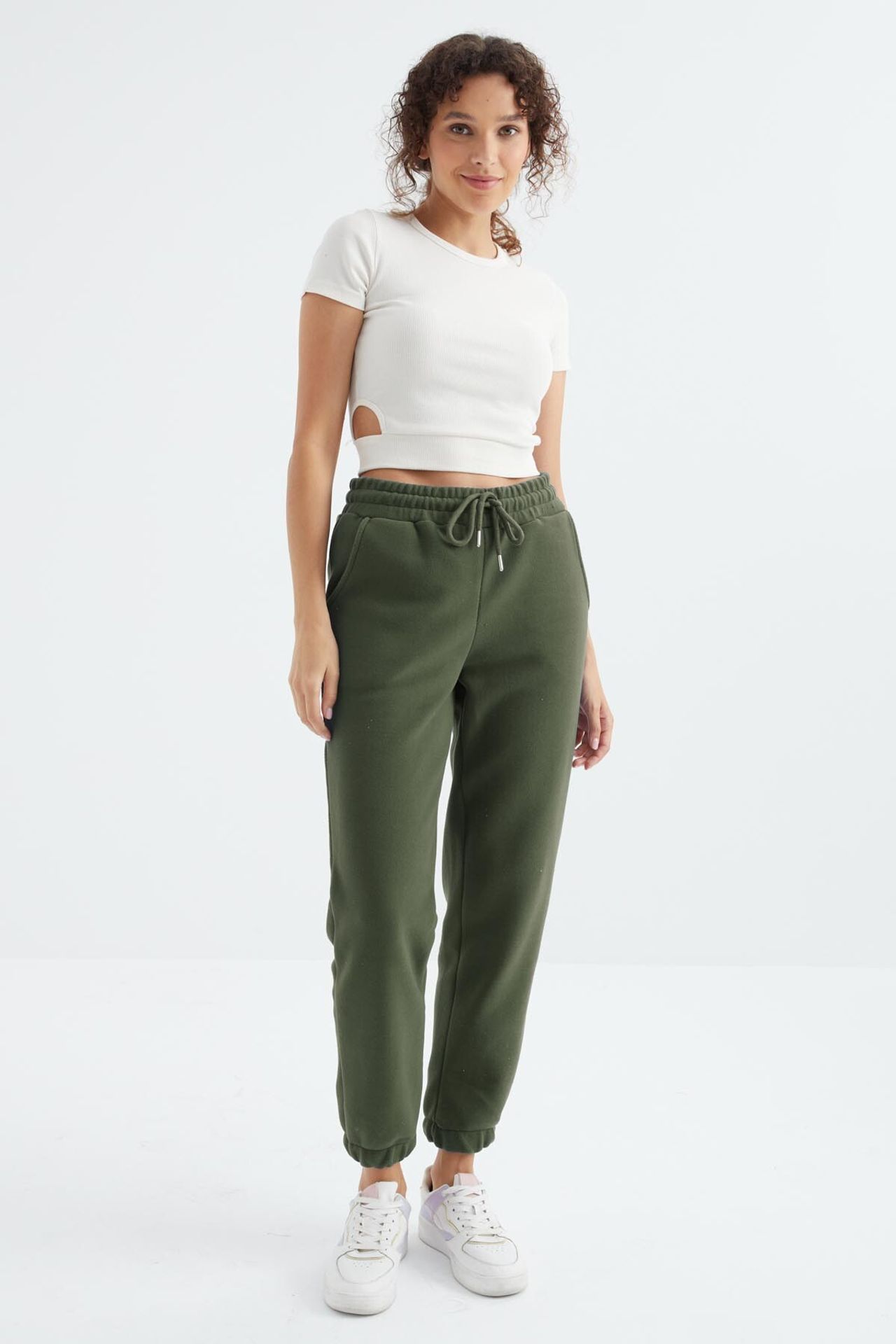 TOMMY Women's High Waist Jogger Sweatpants 6
