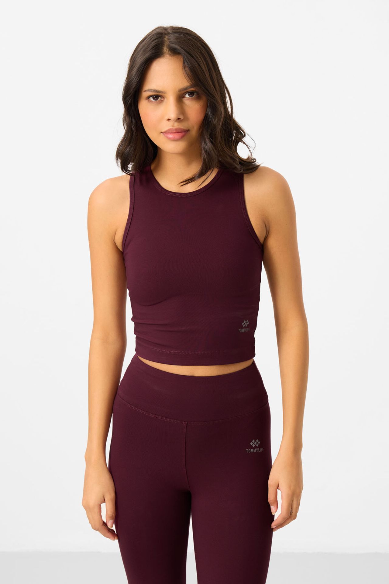TOMMY Sleeveless Cotton Blend Active Set 2