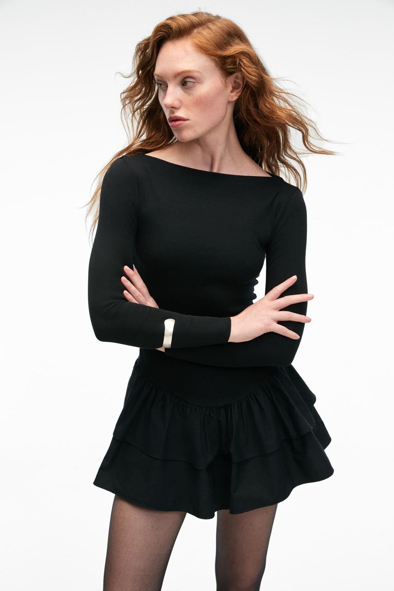 GRIMELANGE Straight Mini Dress 4