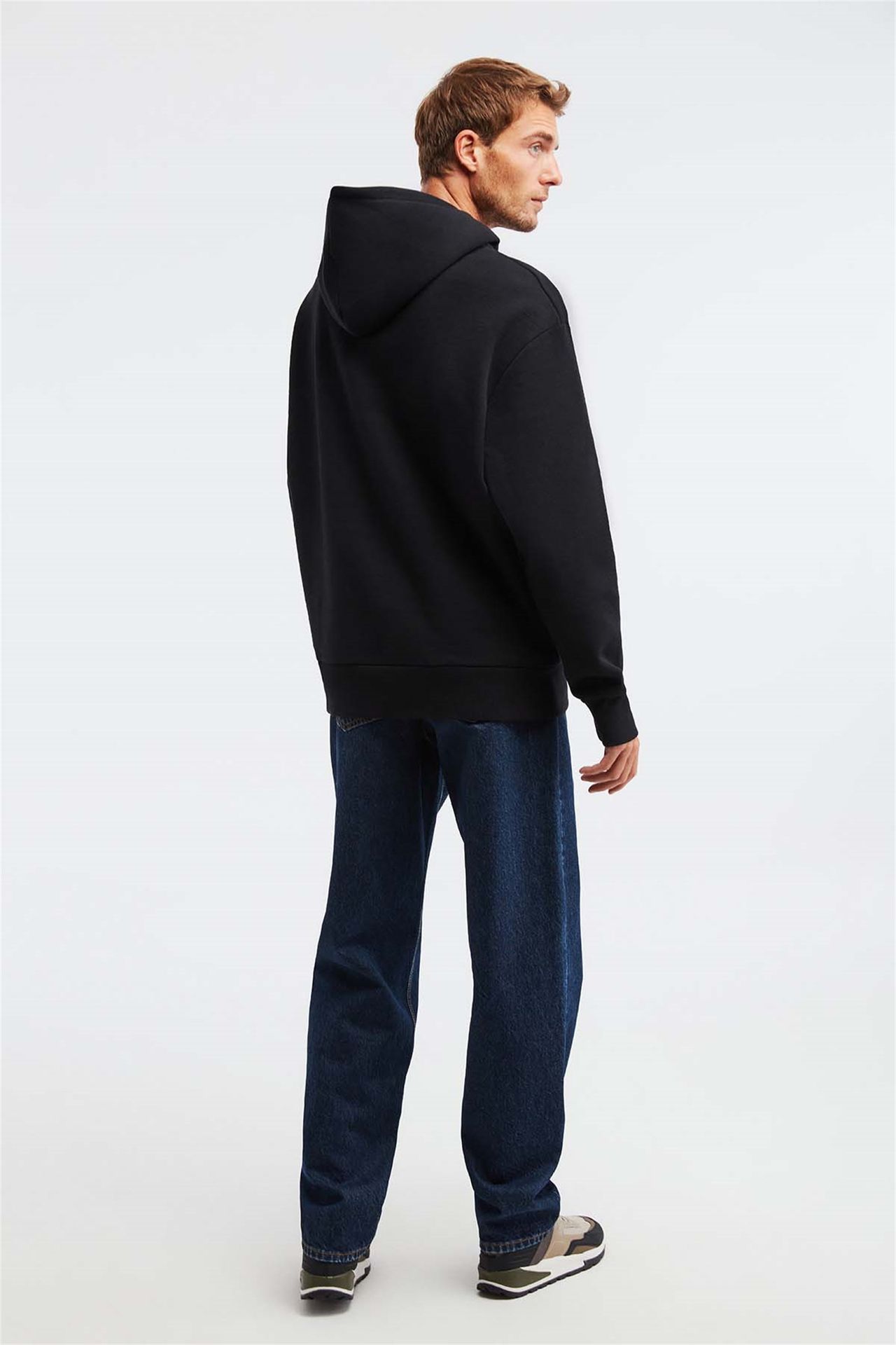 GRIMELANGE Baskılı Kapüşonlu Oversize Sweatshirt 6