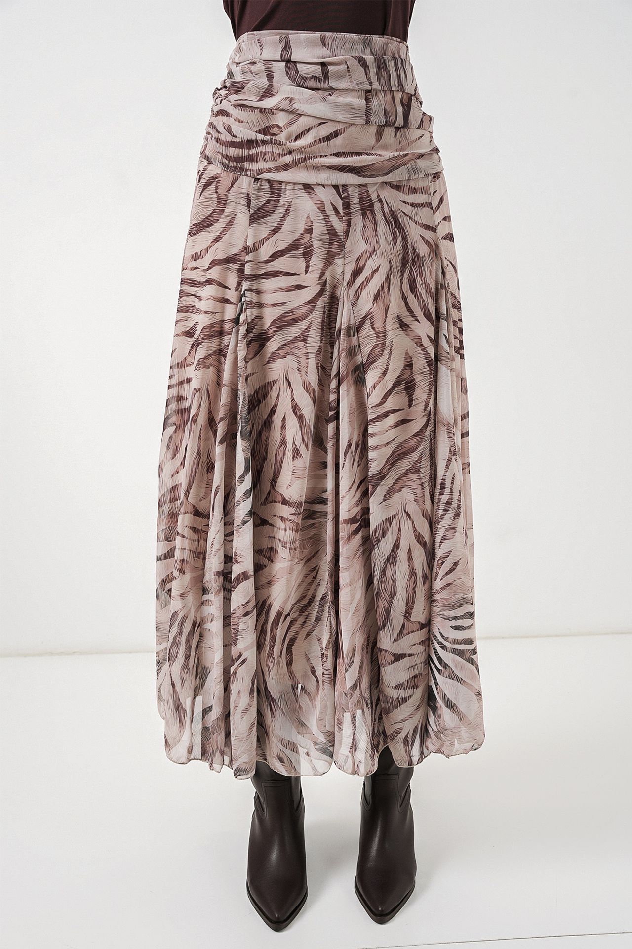 BDART High Waist Paisley Maxi Skirt