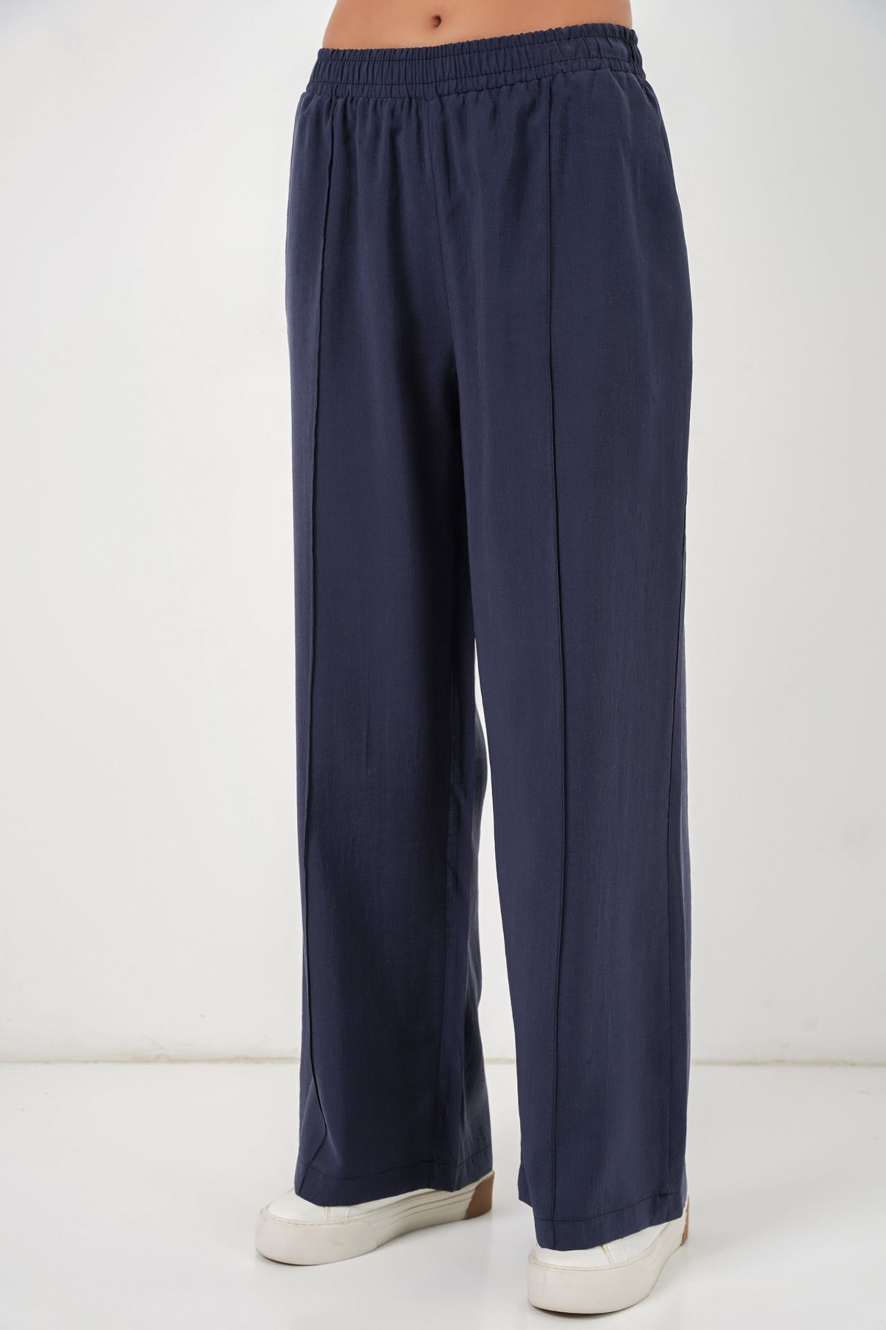 BDART Wide Leg Trousers with Elastic Waist 4