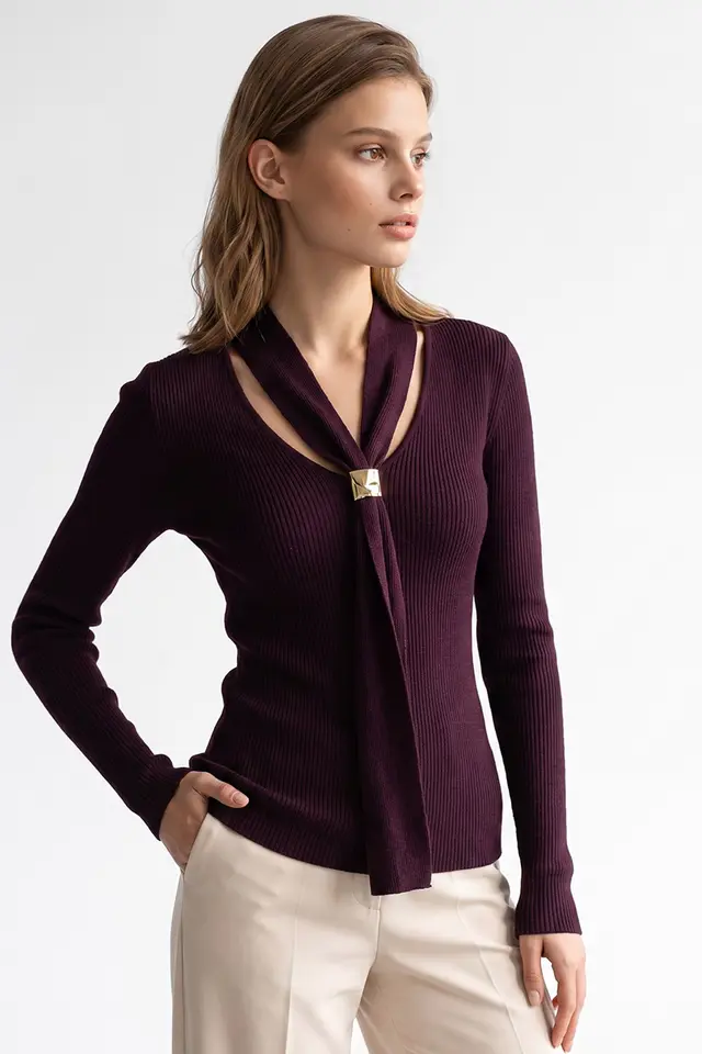 MIXRAY Women’s Viscose Blend Sweater