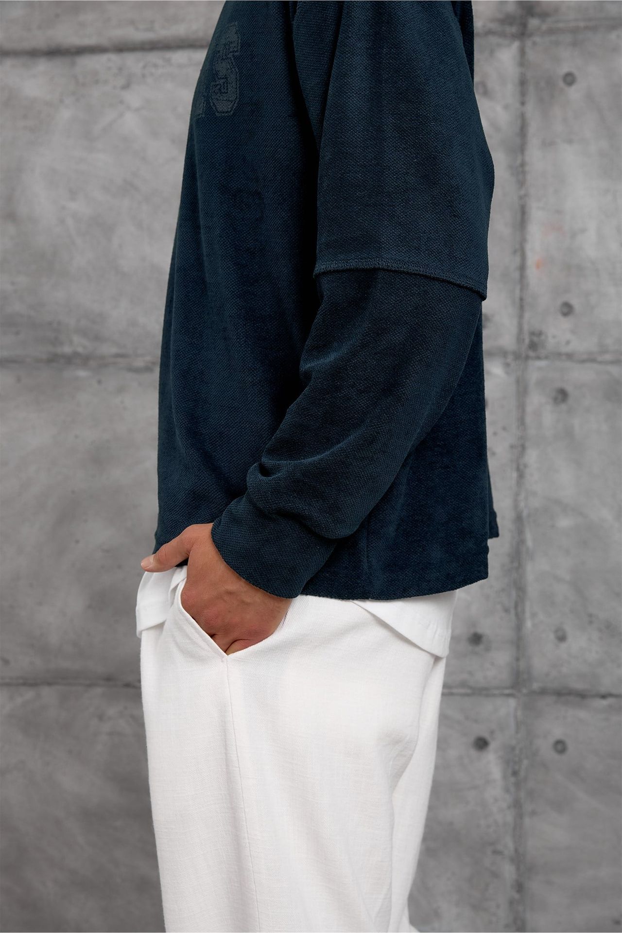 NOMARC Regular Kalıp Bisiklet Yaka Sweatshirt 3