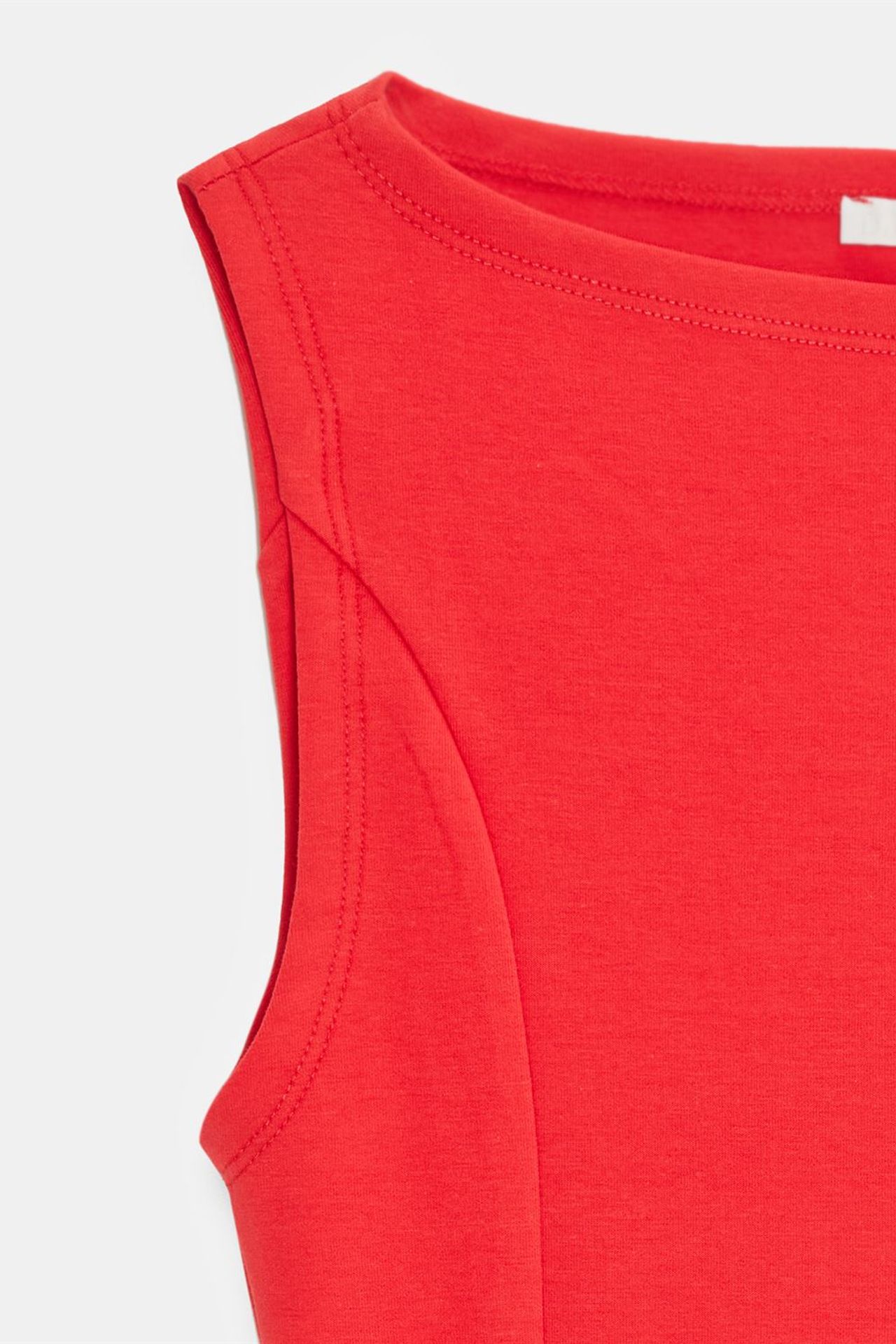 DILVIN Fitted Sleeveless Peplum Blouse 7