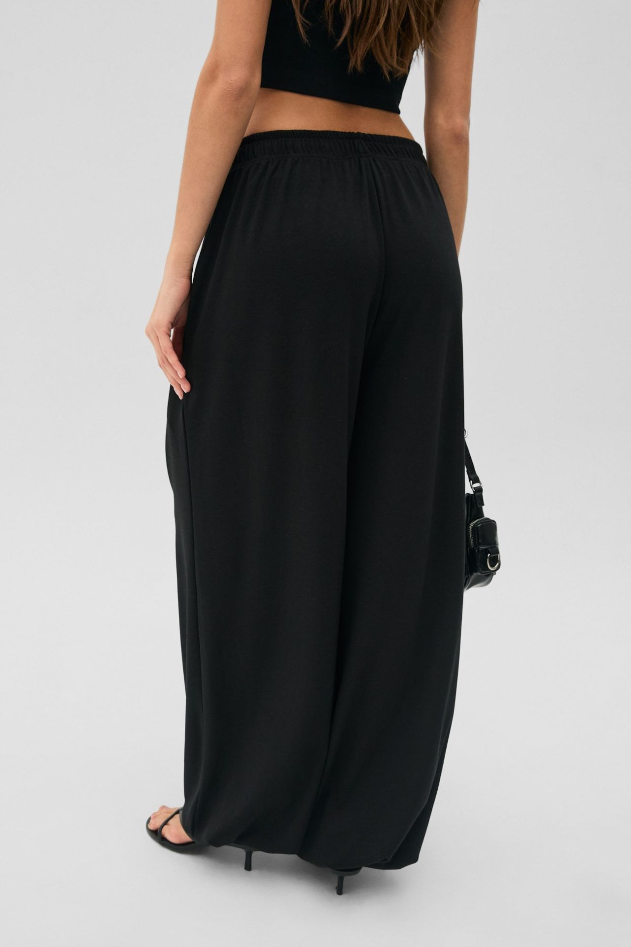 GRIMELANGE Oversized Wide Leg Joggers 5