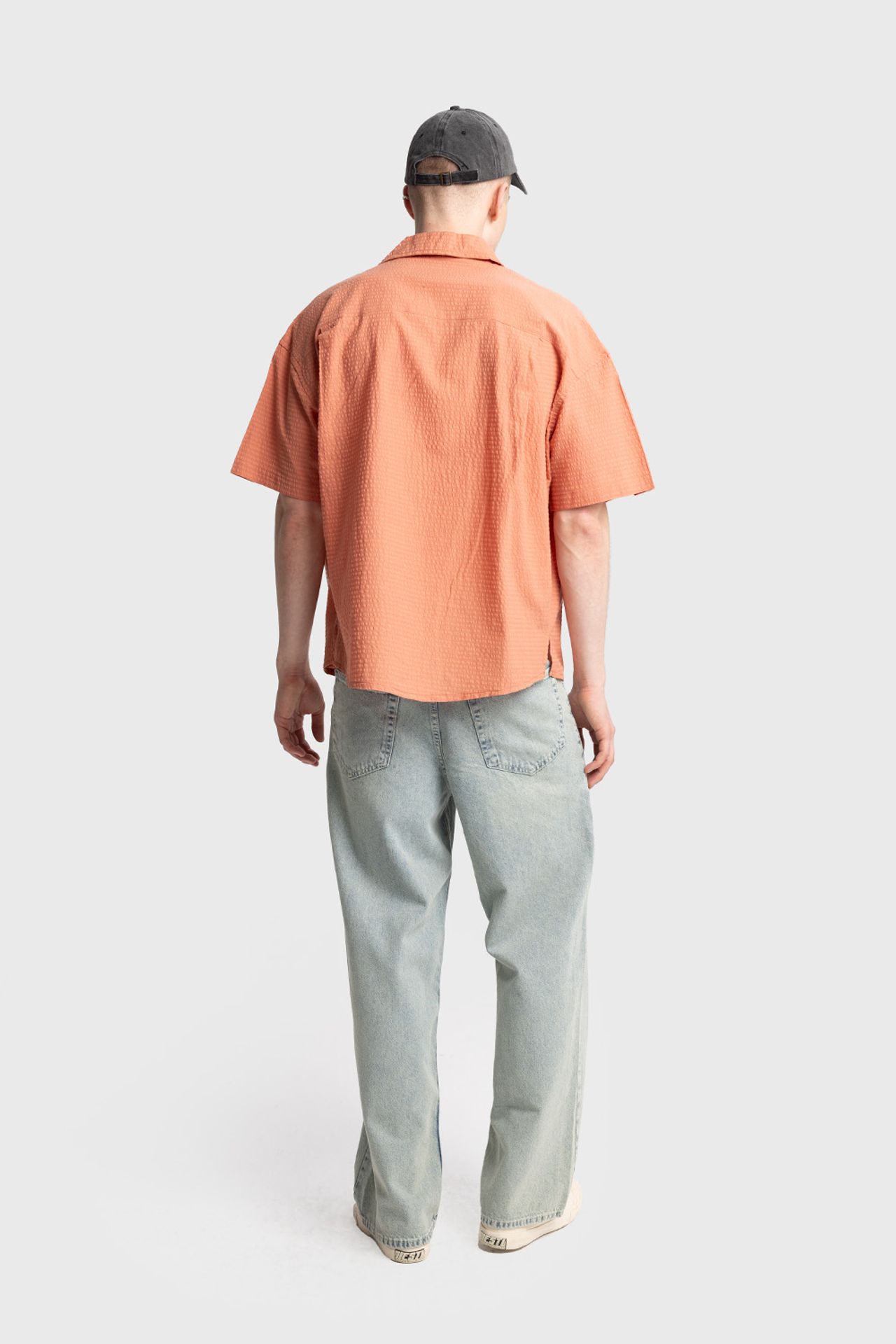 GIESTO Textured Short Sleeve Shirt 6