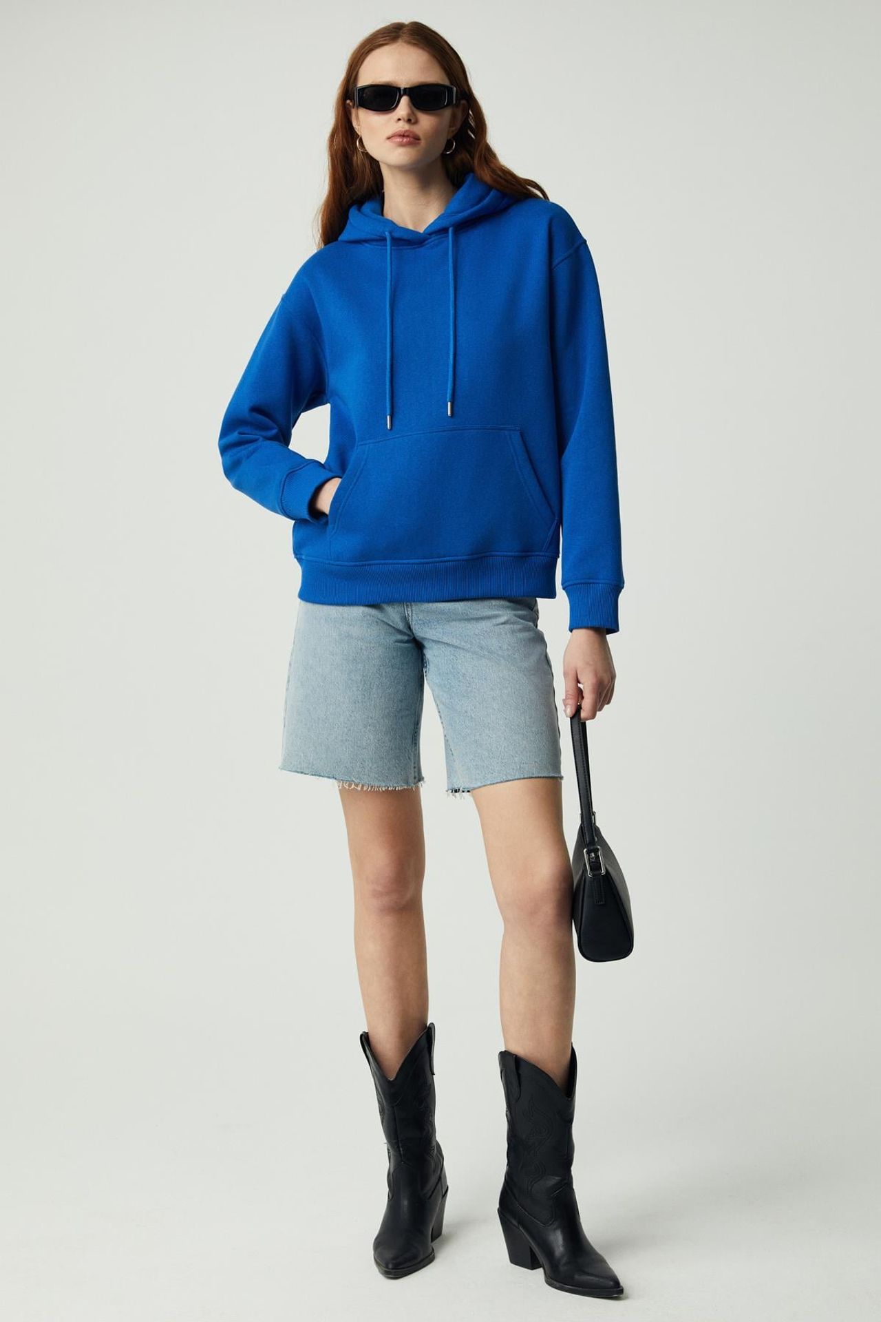 GRIMELANGE Kapüşonlu Rahat Cepli Sweatshirt 2