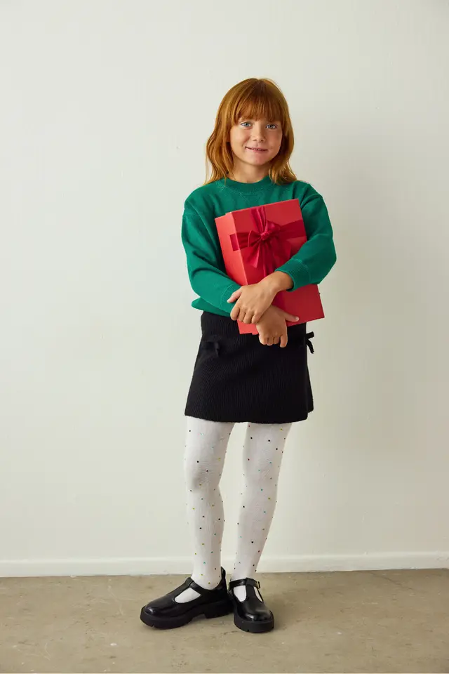 PENTI Girls' Pretty Bright Tights