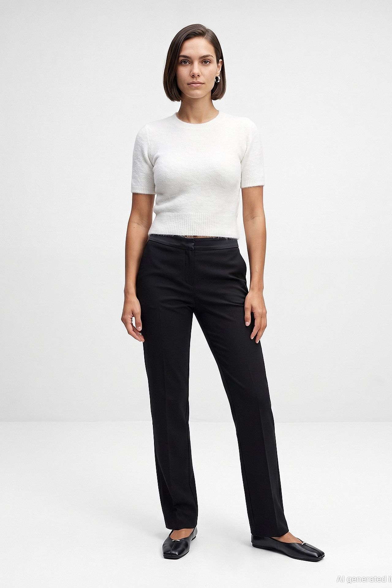 DILVIN Women's Tailored Pants 4