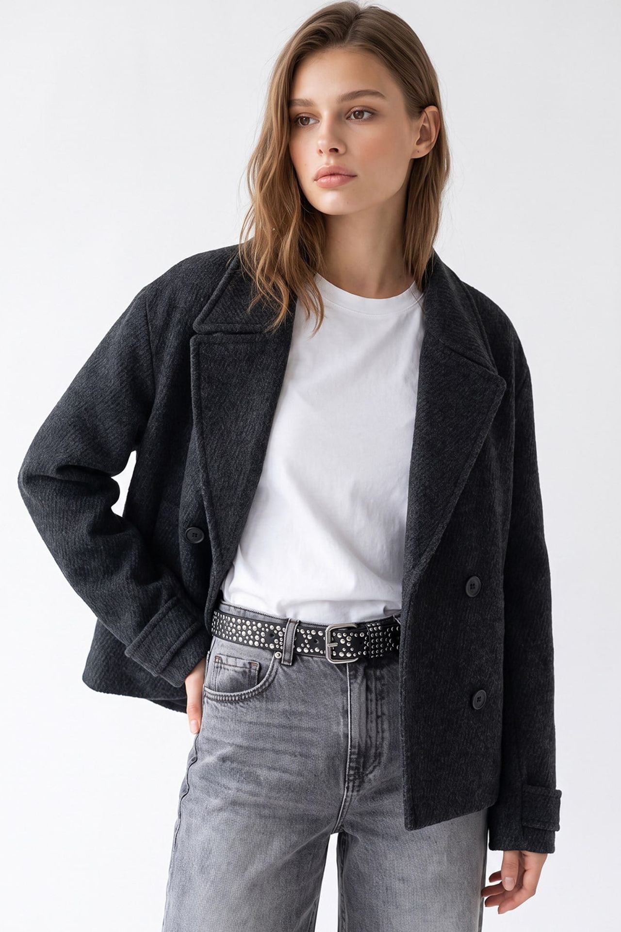 MIXRAY Women's Overcoat 3